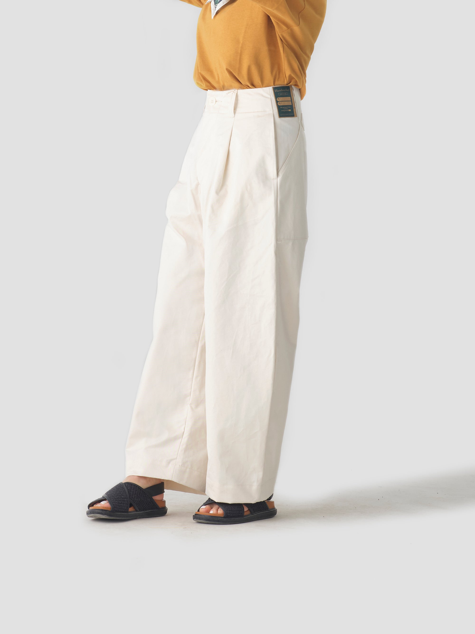 ASEEDONCLOUD/HW wide trousers/備前壱号