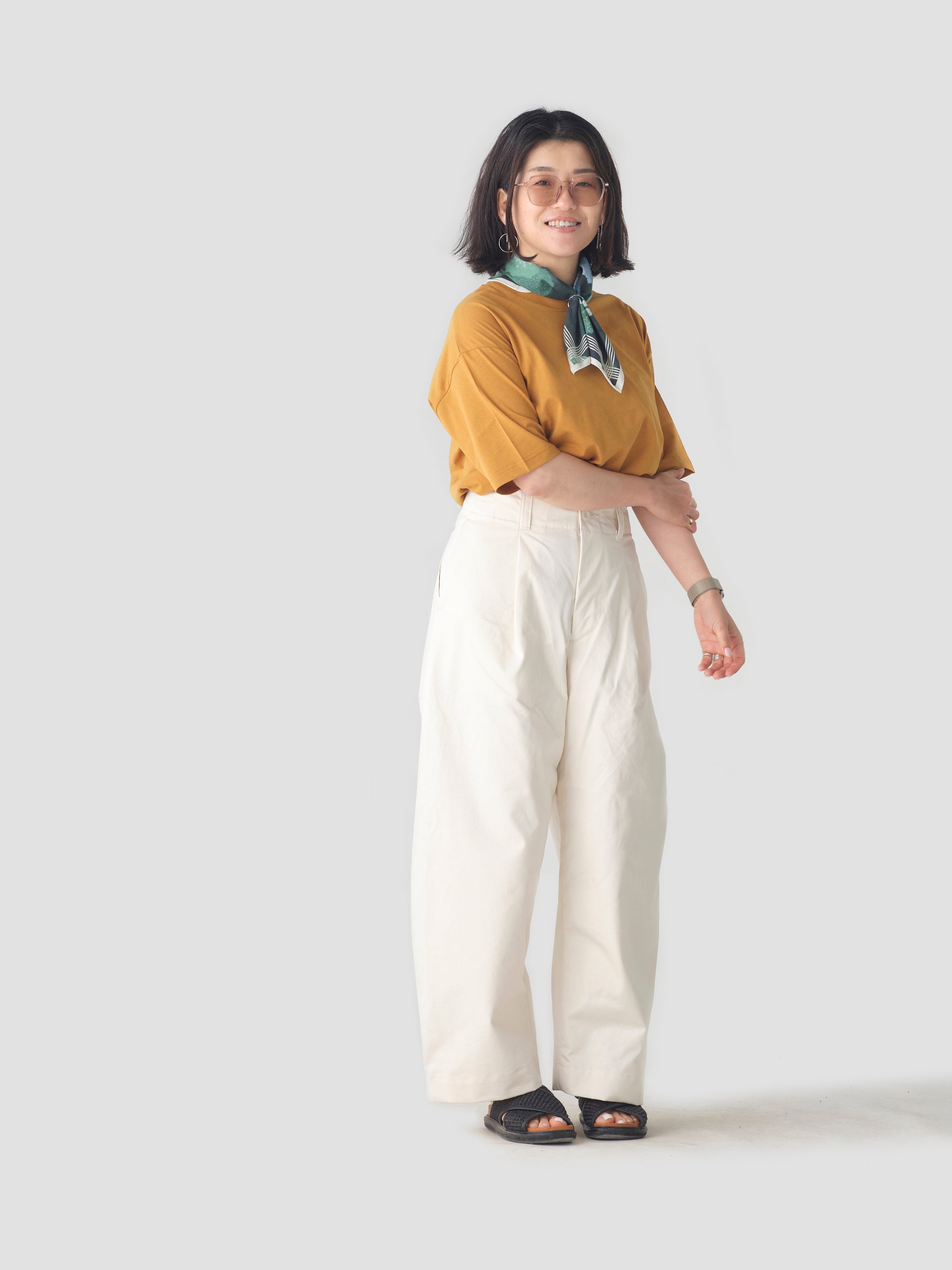 ASEEDONCLOUD/HW wide trousers/備前壱号