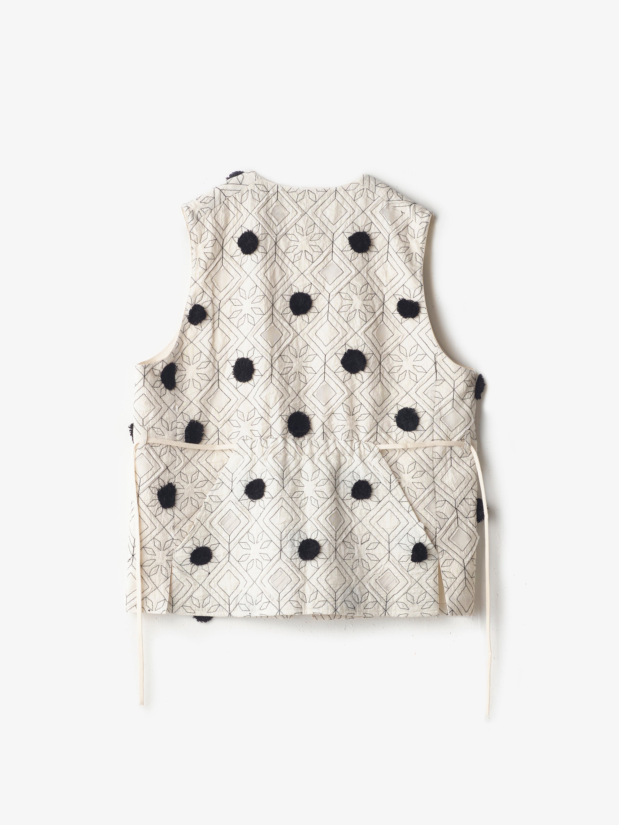 ASEEDONCLOUD/garden instrumentalist vest/blooming cloth