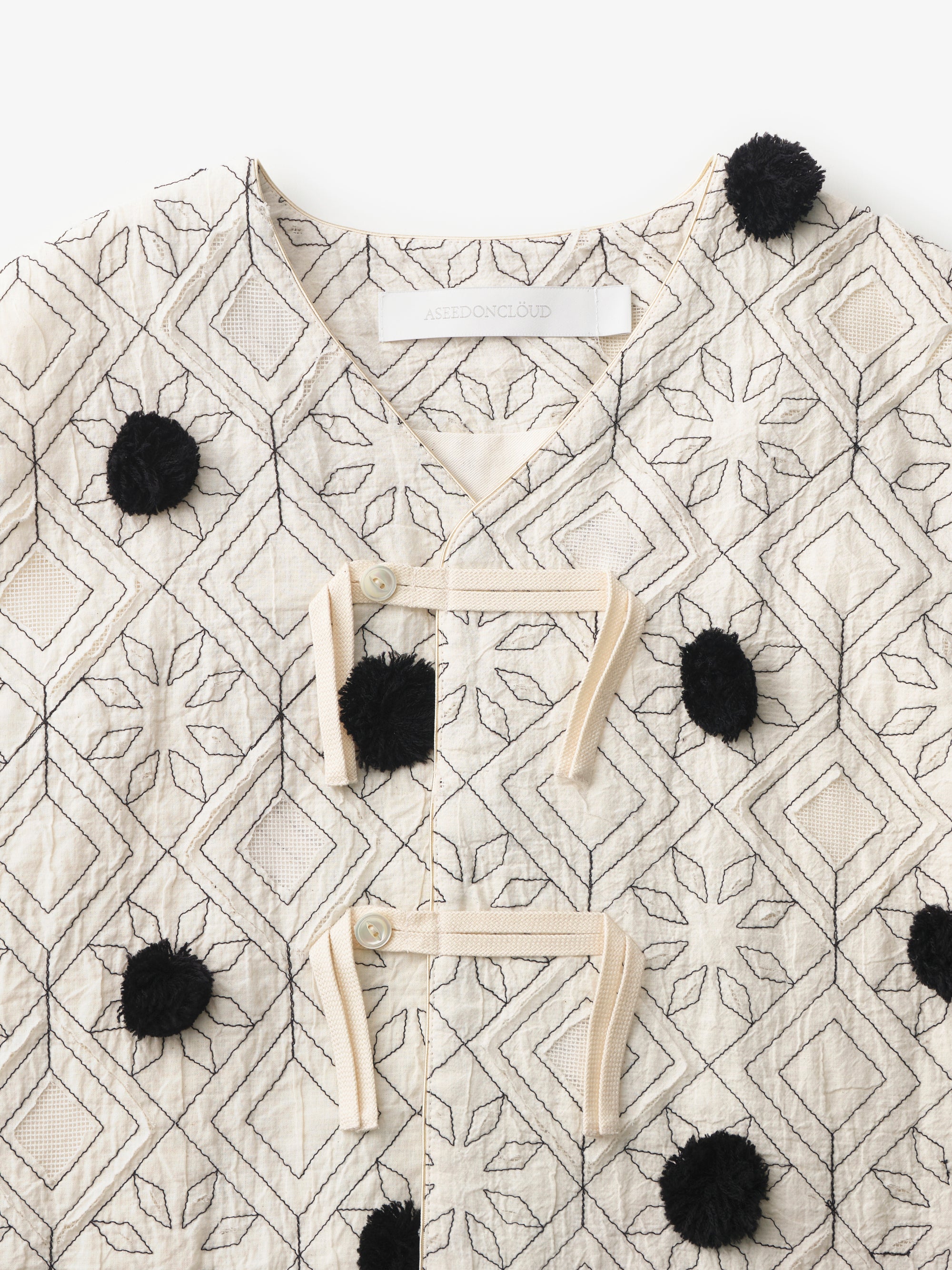 ASEEDONCLOUD/garden instrumentalist vest/blooming cloth