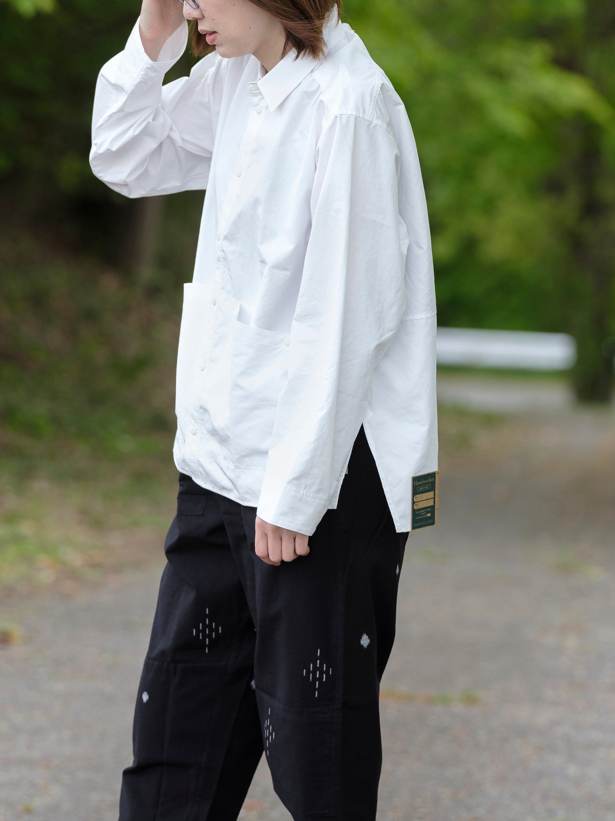 ASEEDONCLOUD/HW handsfree shirt/Rip stop