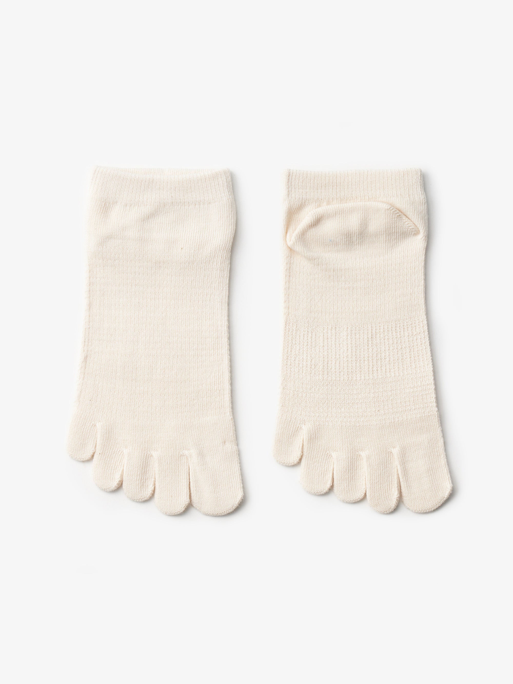 シルクふぁみりぃ/5本指ソックス/シルク&オーガニックコットン