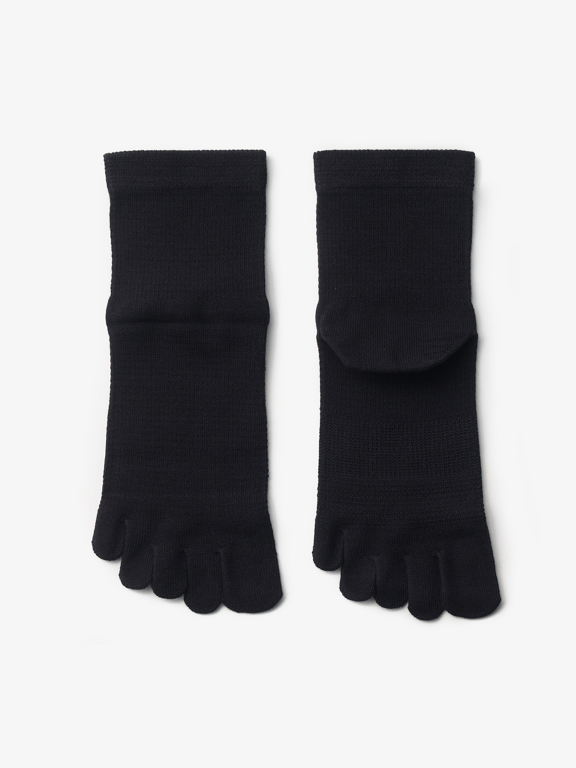 シルクふぁみりぃ/5本指ソックス/シルク&オーガニックコットン