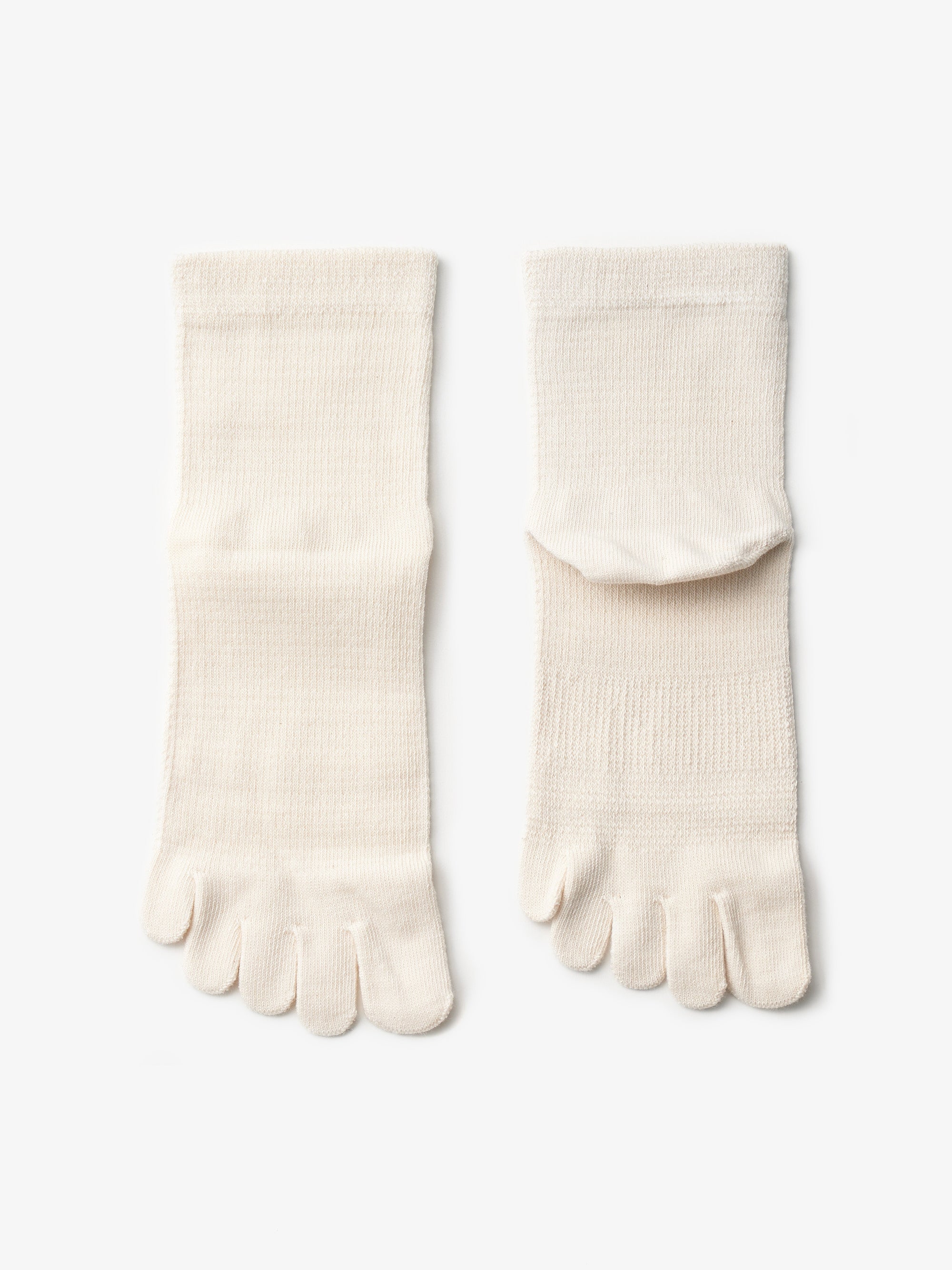 シルクふぁみりぃ/5本指ソックス/シルク&オーガニックコットン