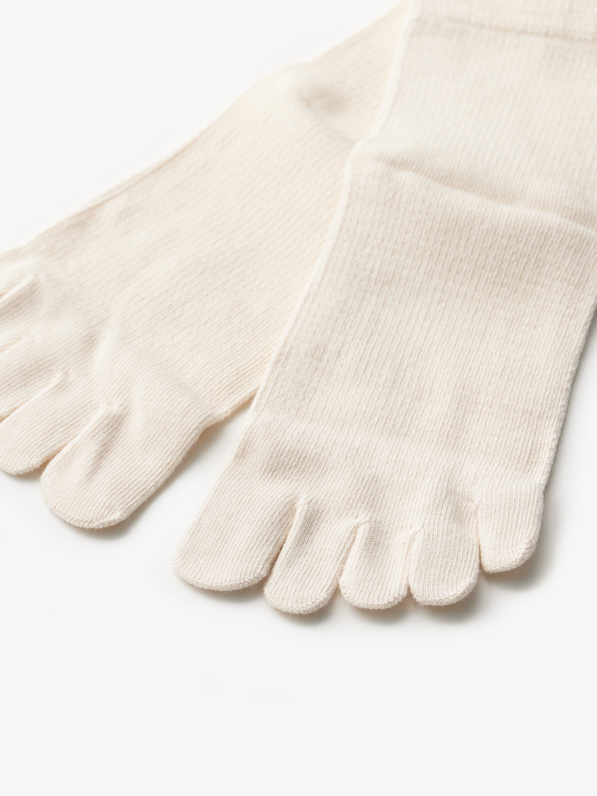 シルクふぁみりぃ/5本指ソックス/シルク&オーガニックコットン