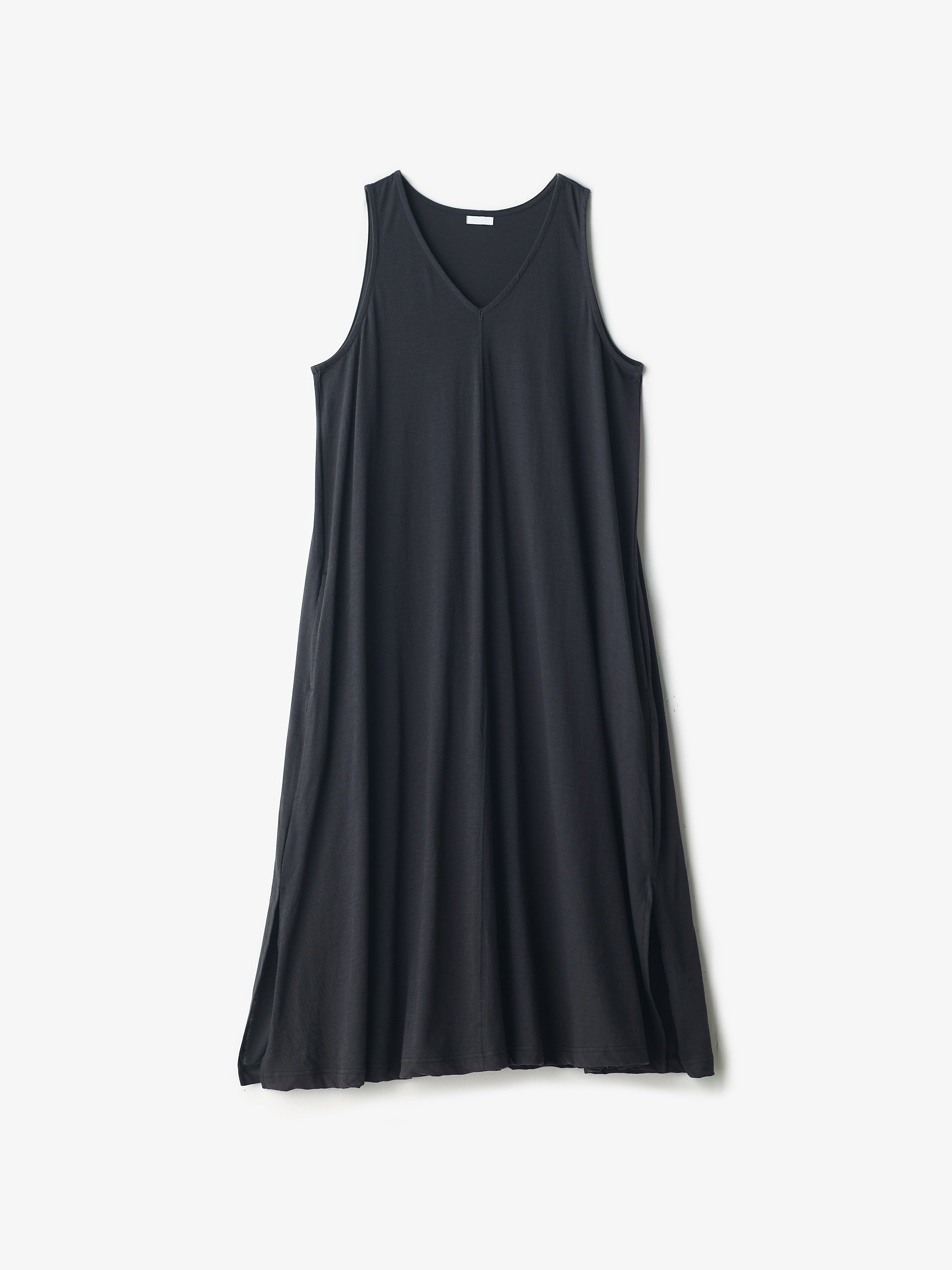 yohaku/強撚糸アルティメイトピマ/ノースリーブワンピース