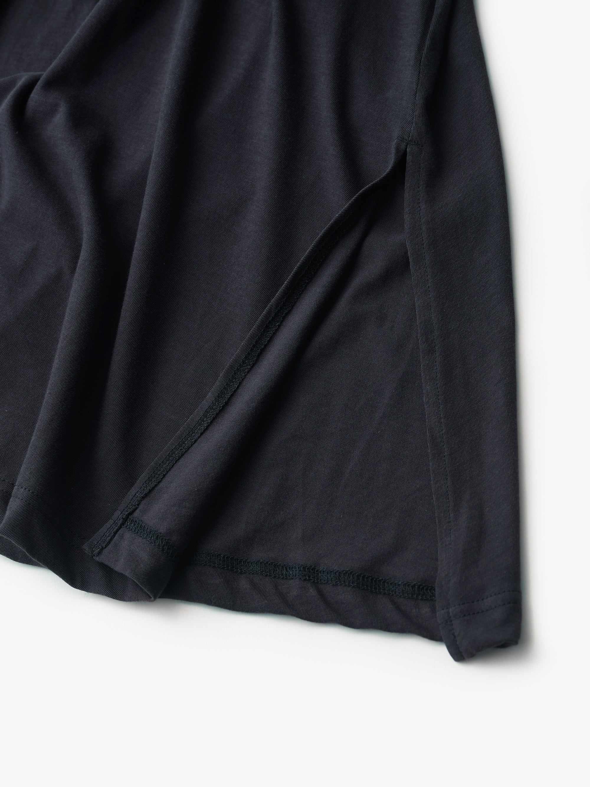 yohaku/強撚糸アルティメイトピマ/ノースリーブワンピース