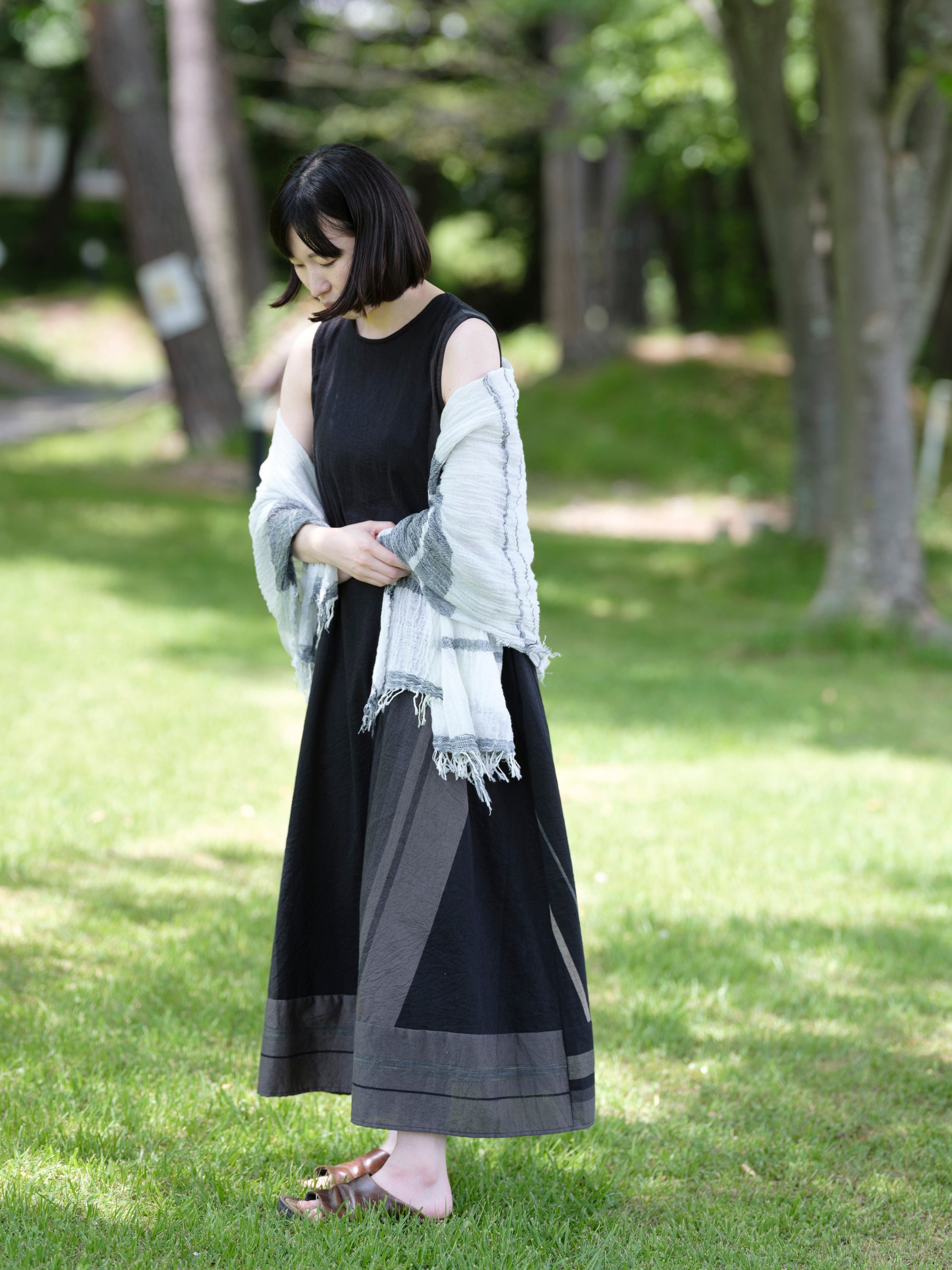 tamaki niime/a-line/cotton