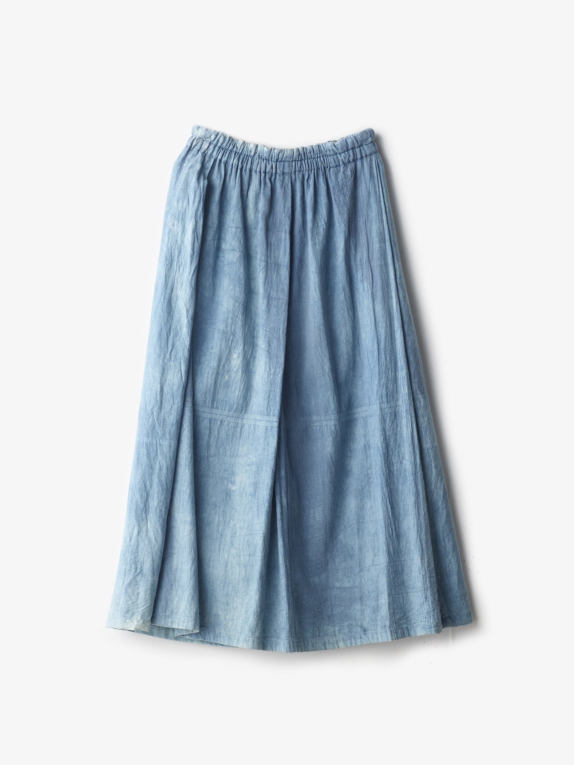 tamaki niime/powan skirt long/cotton