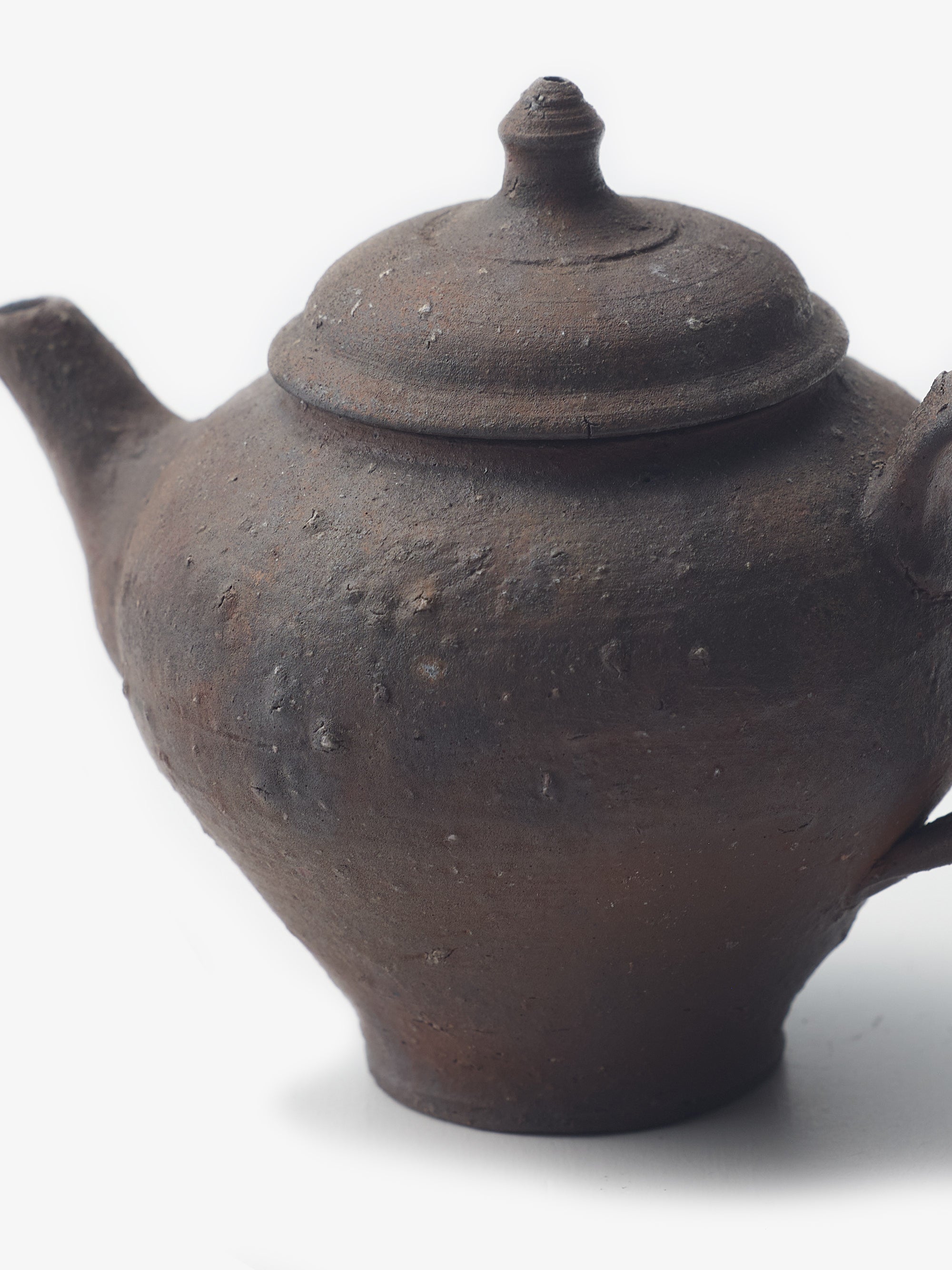 境知子/南蛮焼締/茶壷