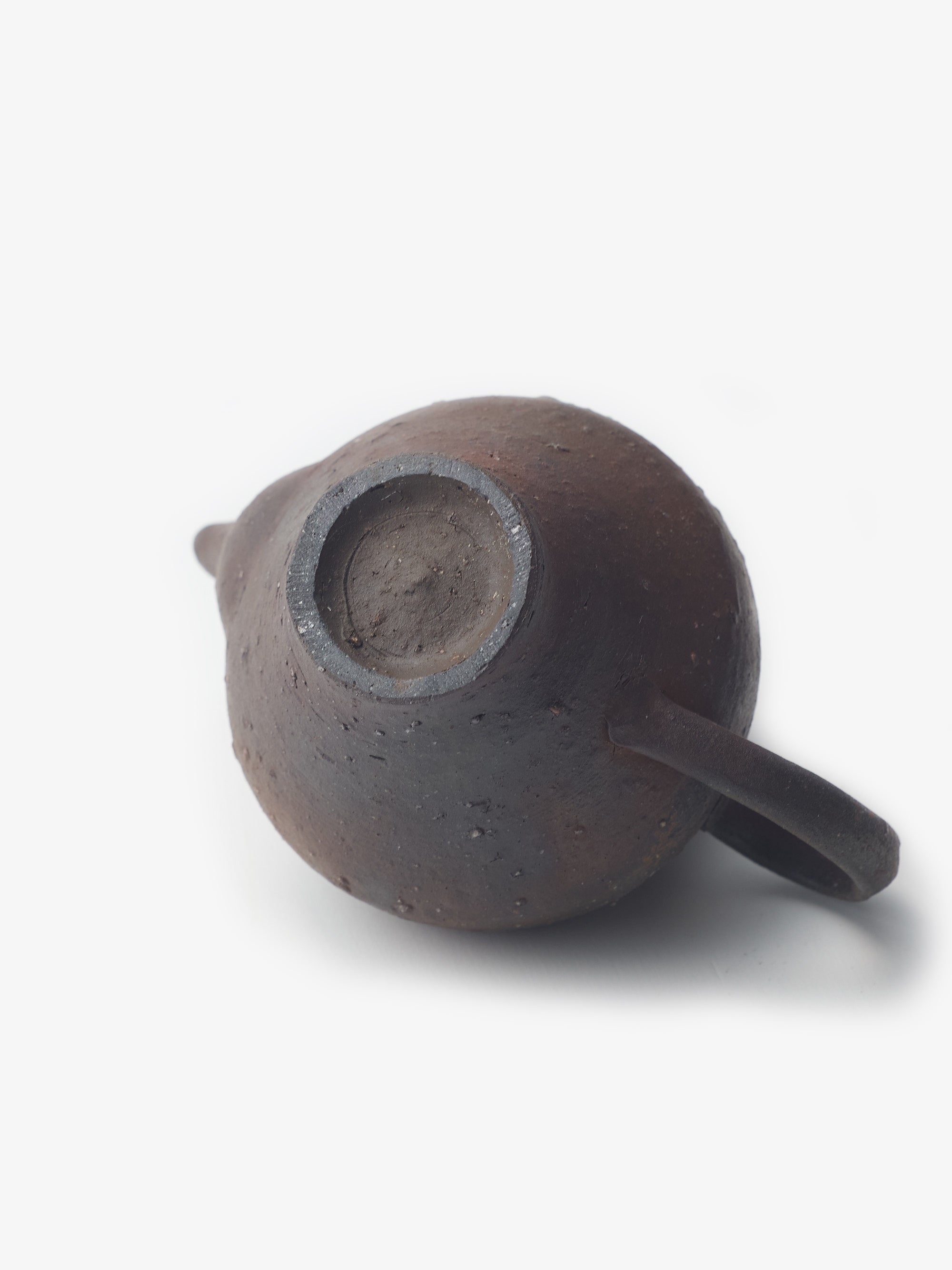 境知子/南蛮焼締/茶壷