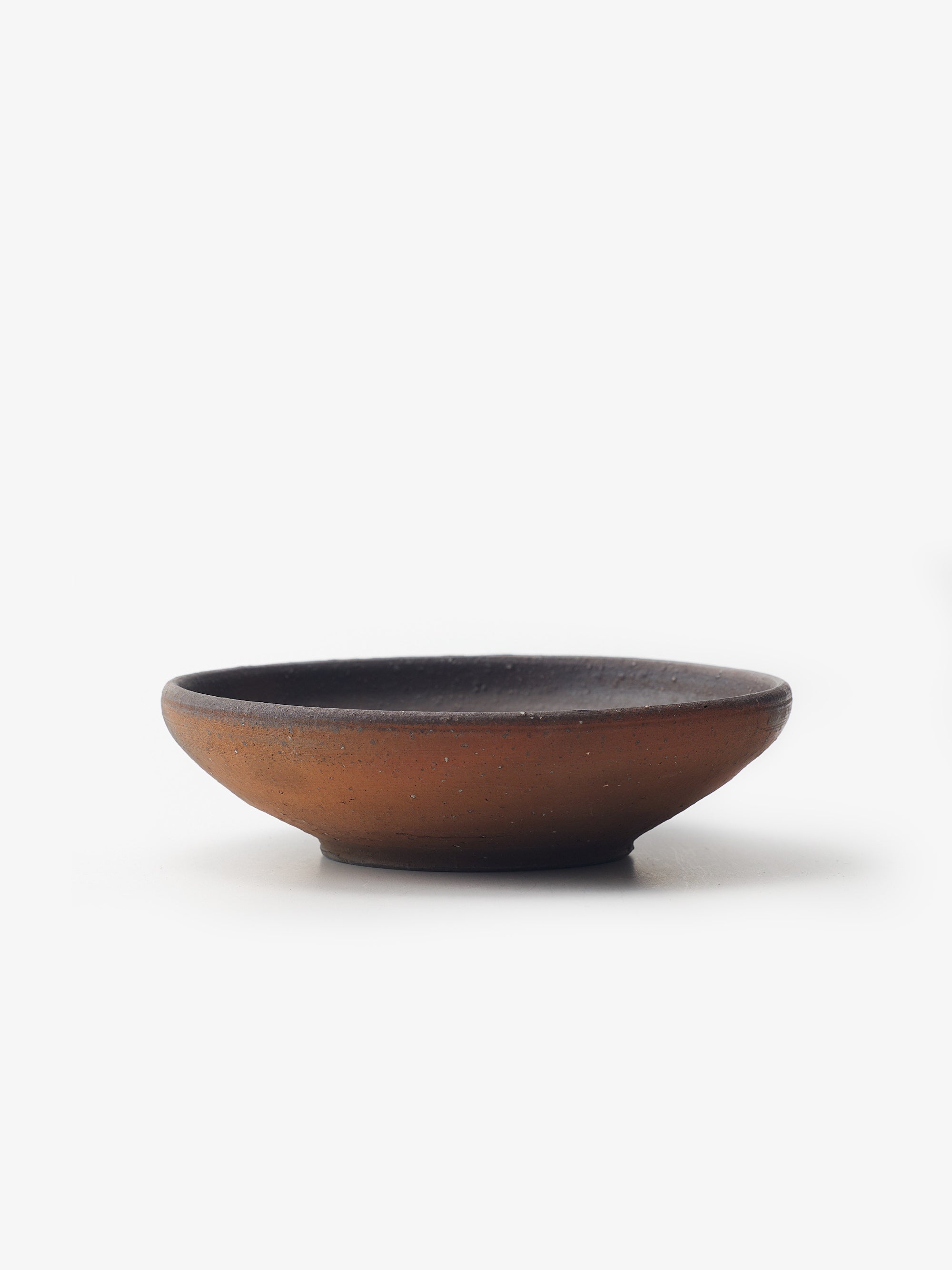 境知子/南蛮焼締/丸鉢/25cm