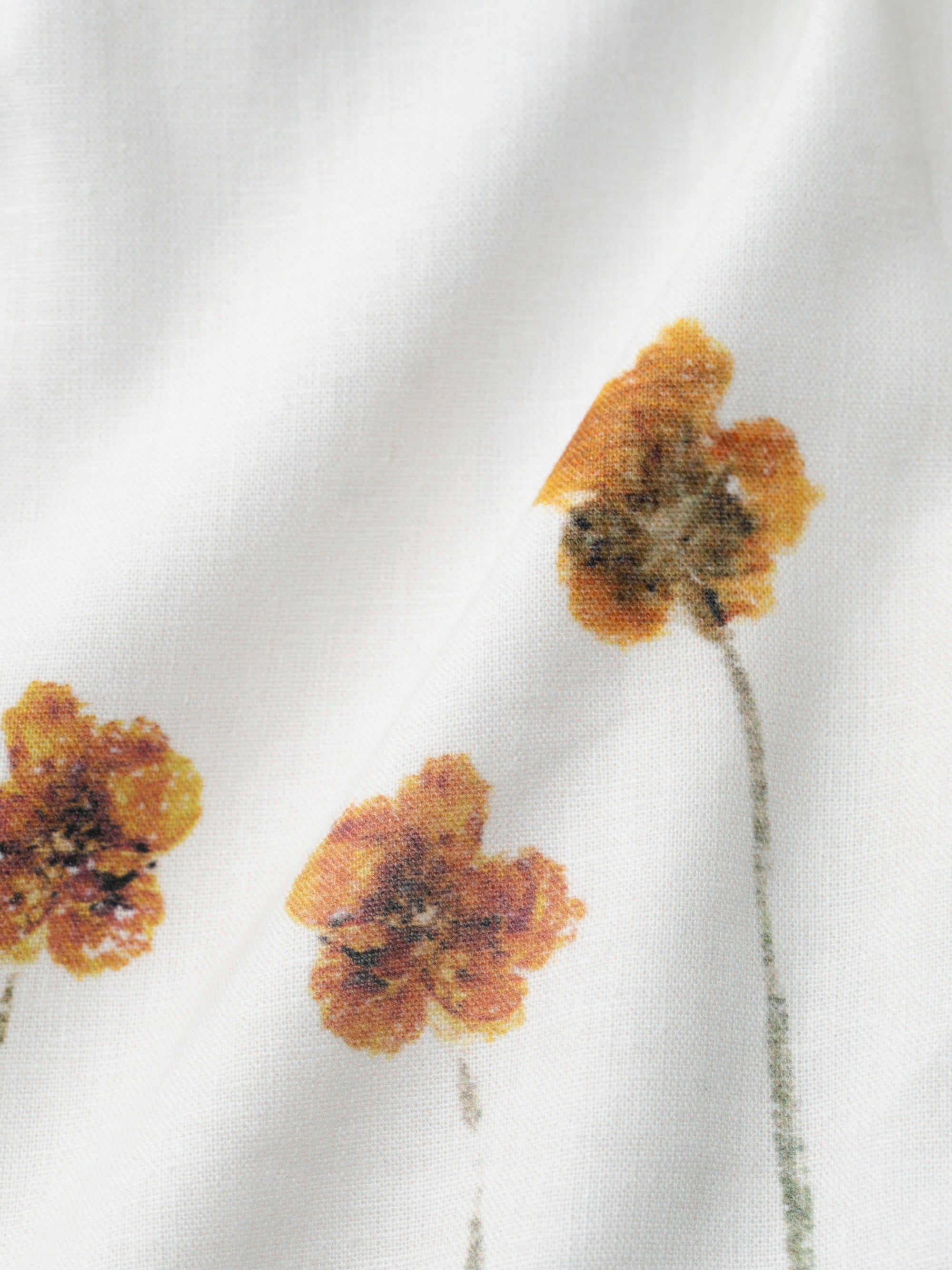ASEEDONCLOUD/shokuonshitsu short trousers/plant memories print