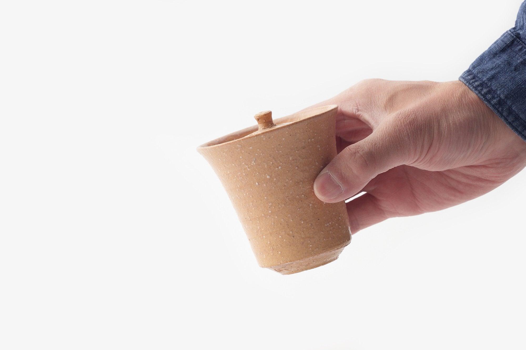 蓋付碗 小 萩土/乙なもの