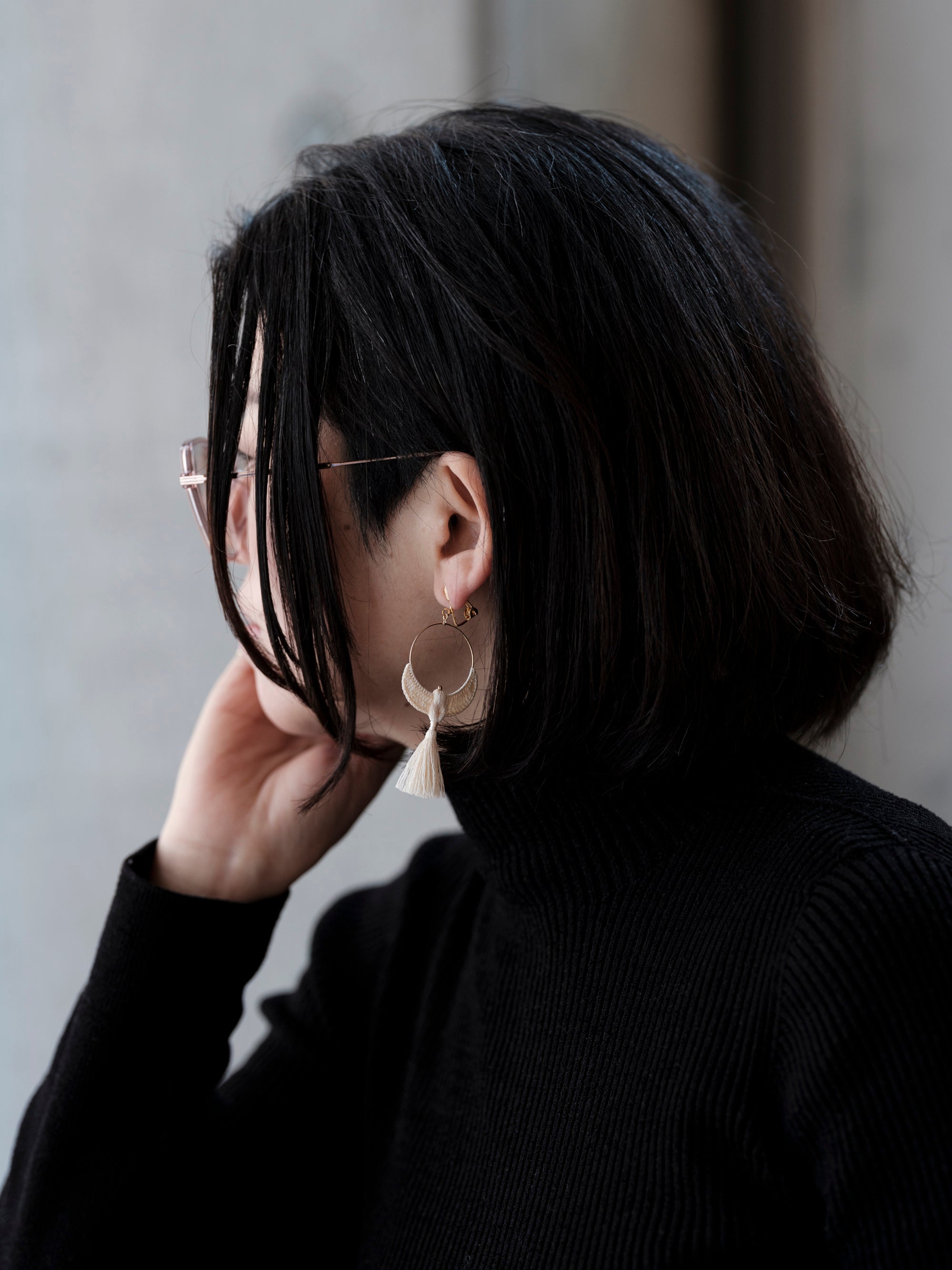 Hue Rain/鳥の耳飾り Short