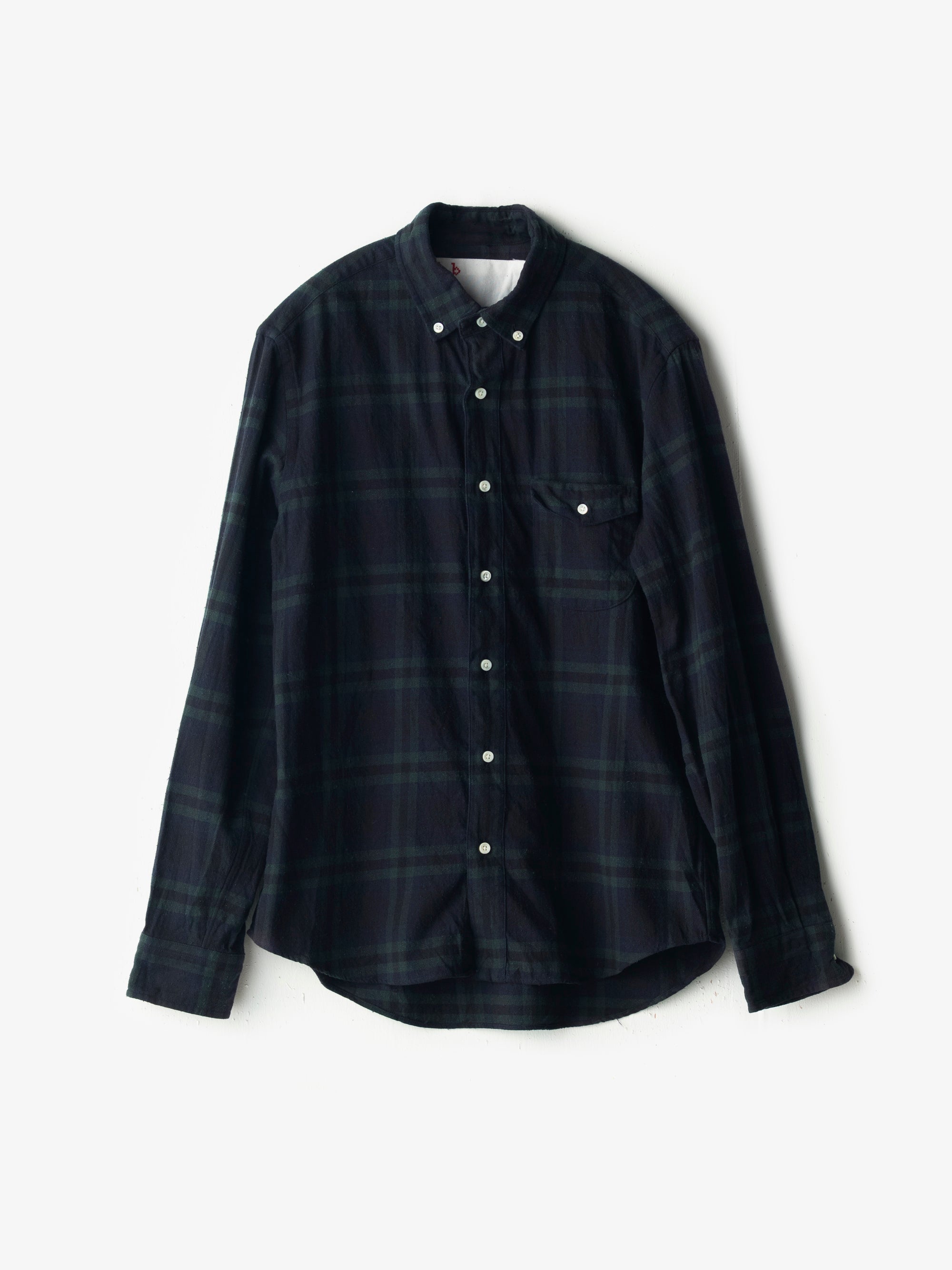 classico/h.b b.d.シャツ/コットンシルク ビエラ