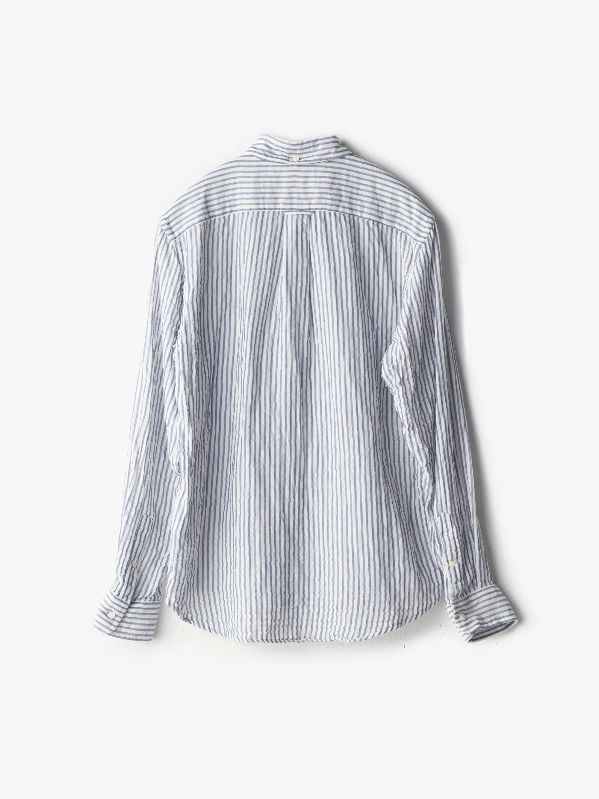 classico/h.b b.d.シャツ/ダブルガーゼ ストライプ