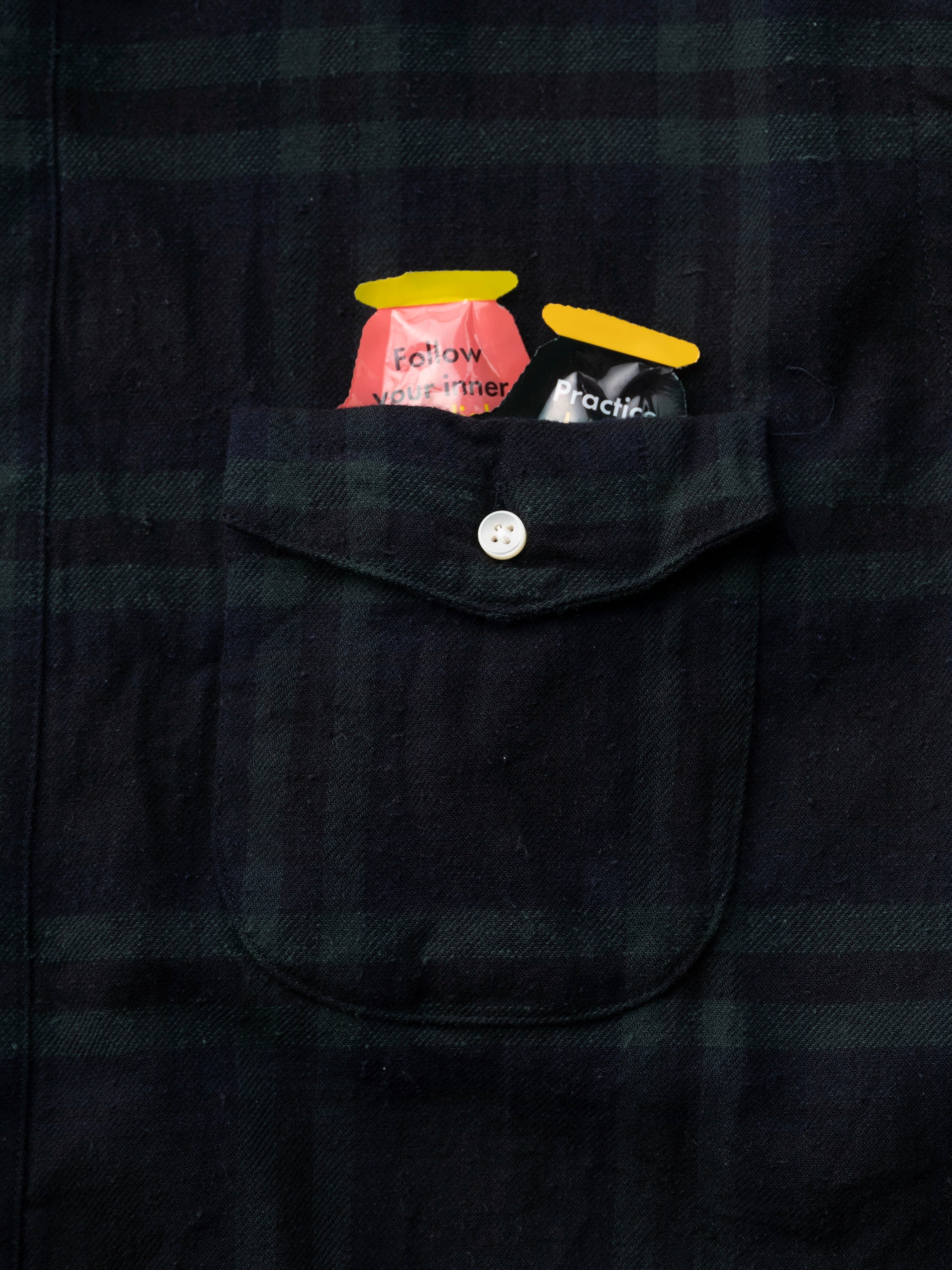 classico/h.b b.d.シャツ/コットンシルク ビエラ