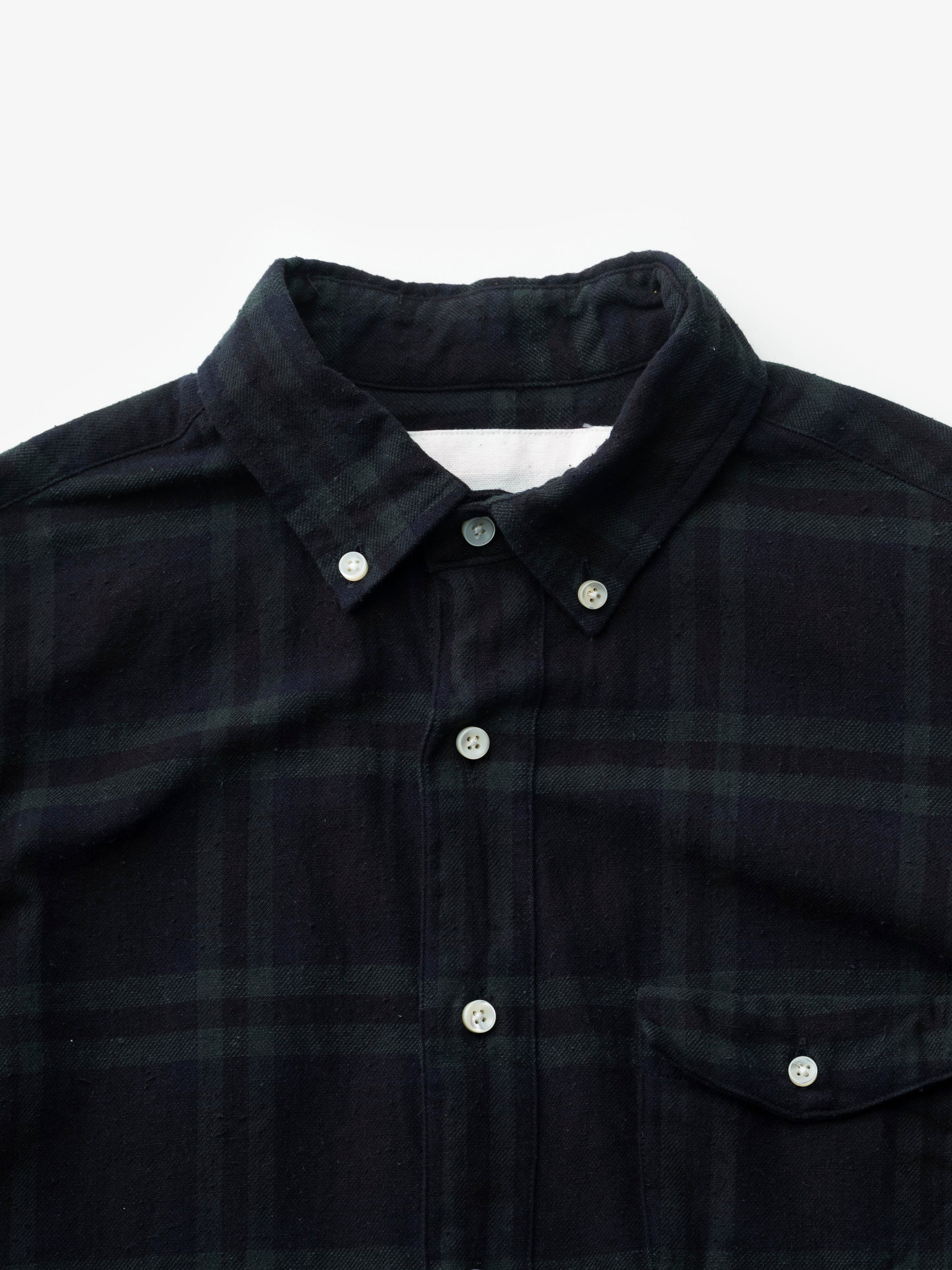 classico/h.b b.d.シャツ/コットンシルク ビエラ