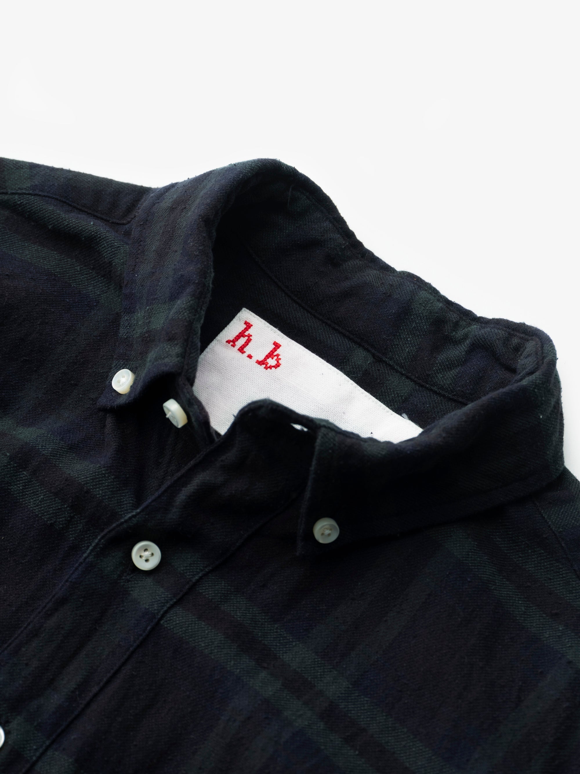 classico/h.b b.d.シャツ/コットンシルク ビエラ