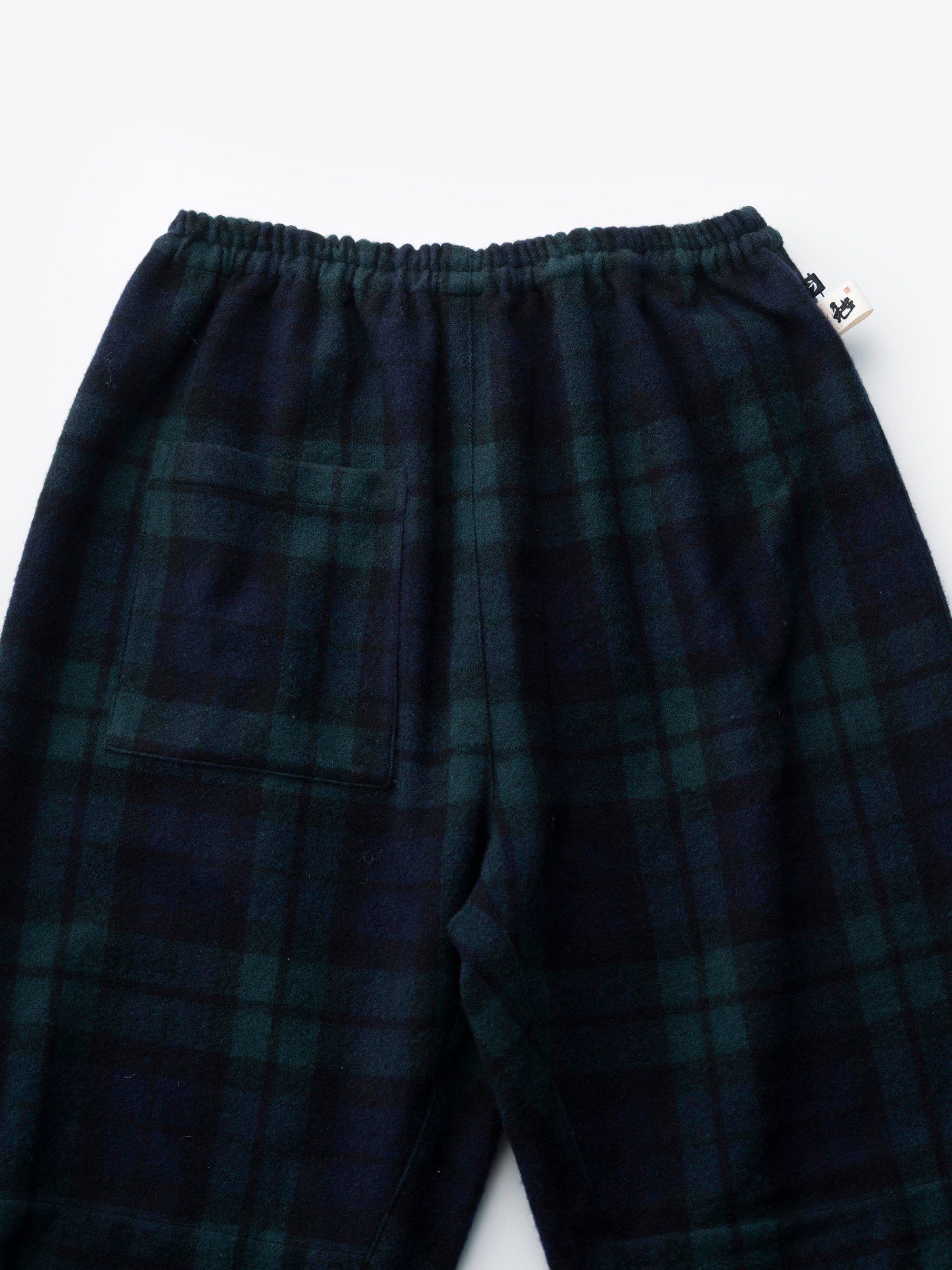 うなぎの寝床/産地コラボもんぺ/尾州/ブラックウォッチ