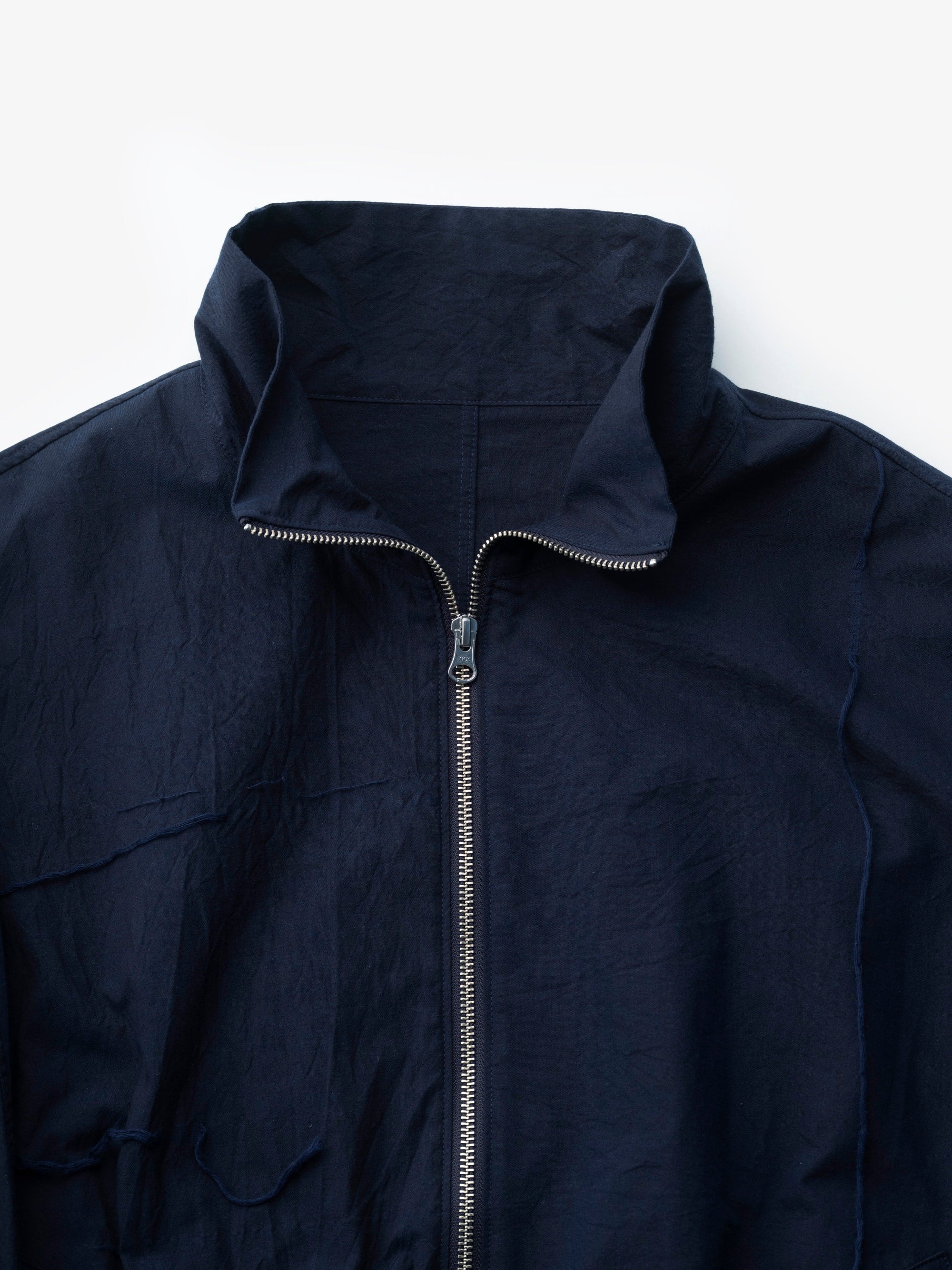 tamaki niime/綿羽二重ブルゾン/cotton