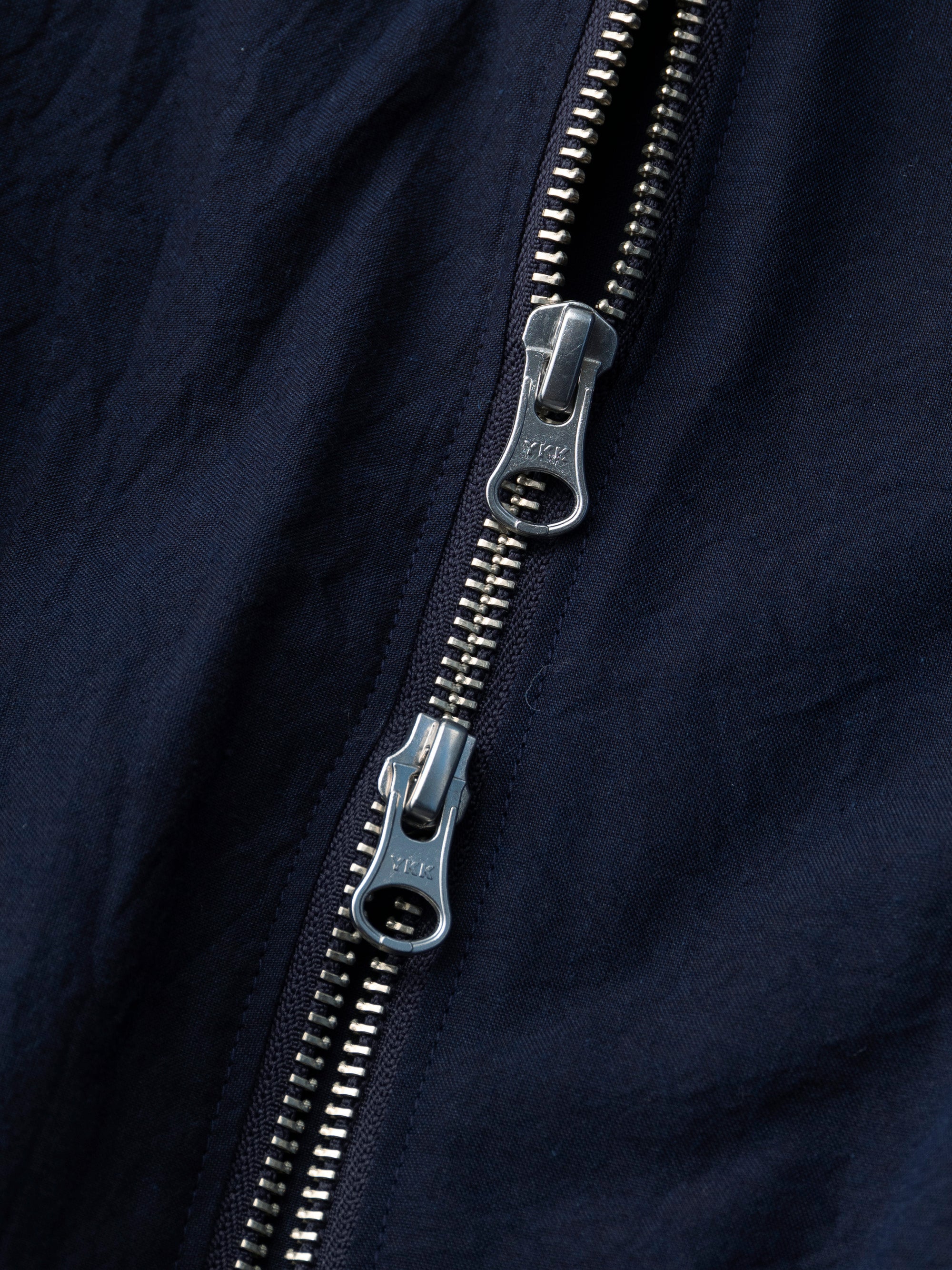 tamaki niime/綿羽二重ブルゾン/cotton