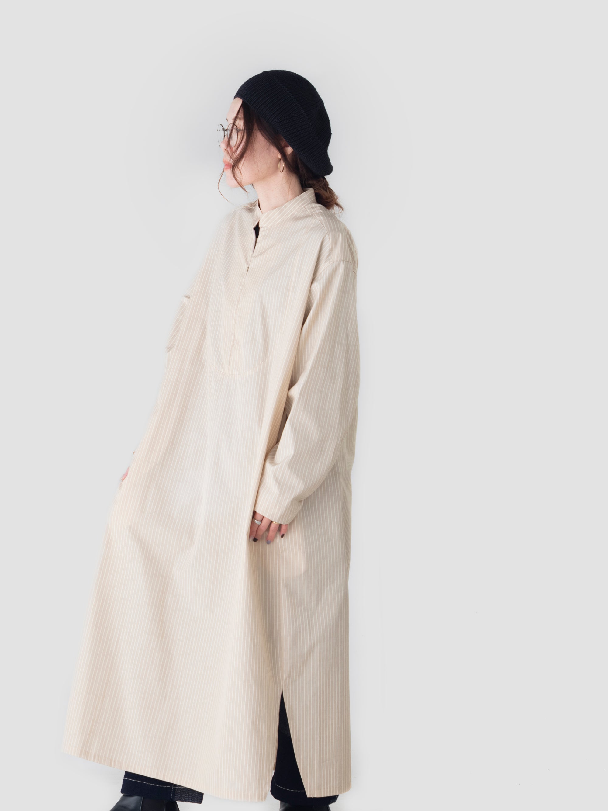 ASEEDONCLOUD/HW zip dress Stripe