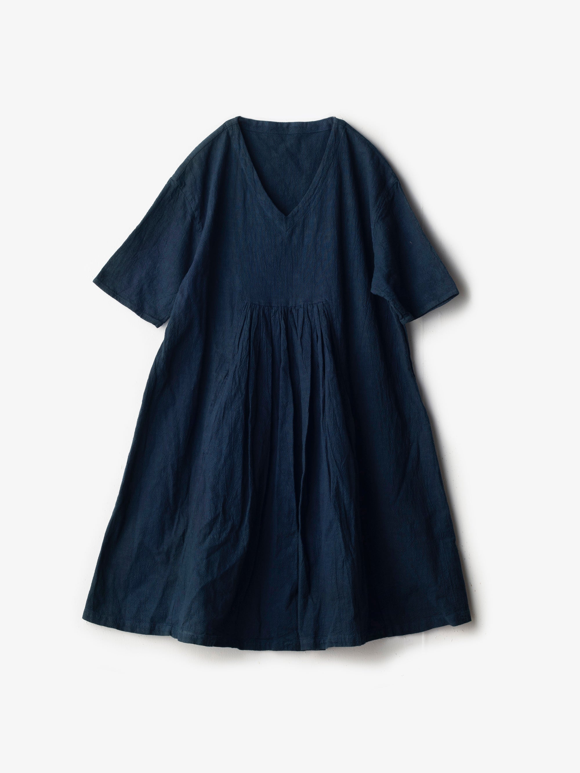 宝島染工/センターギャザーワンピース/乙なもの