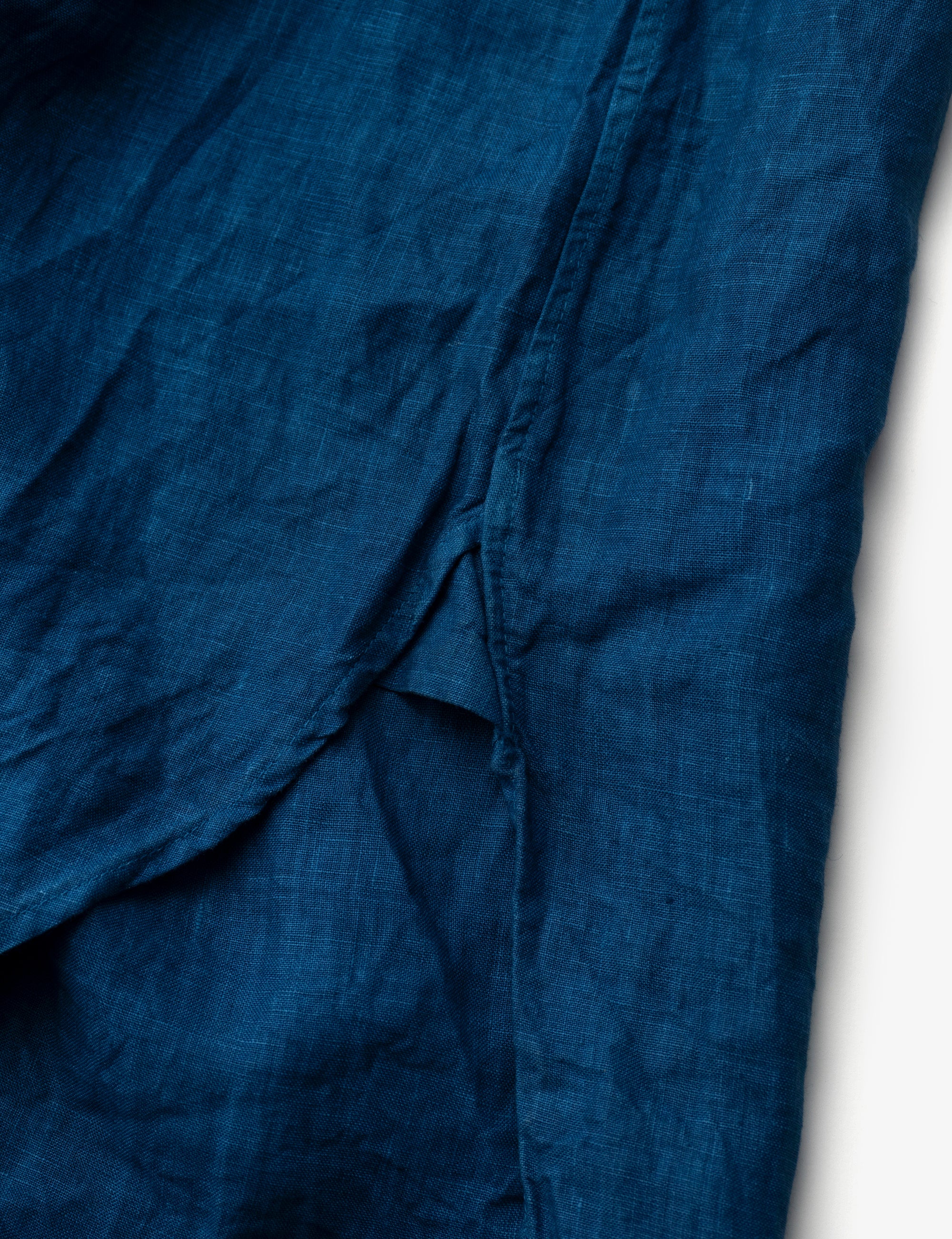 宝島染工/リネンシャツコート/乙なもの