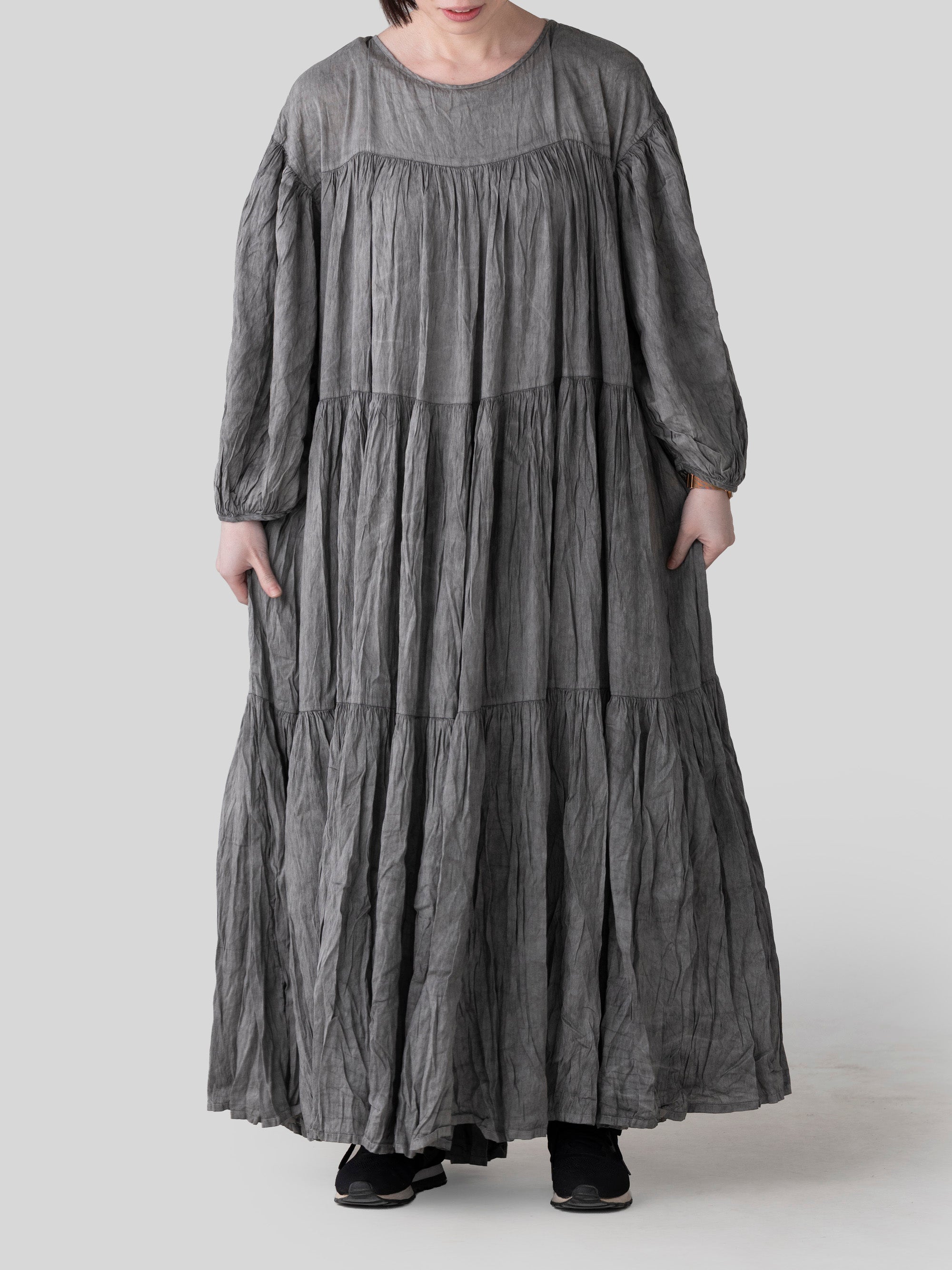 宝島染工/ティアードドレス/乙なもの