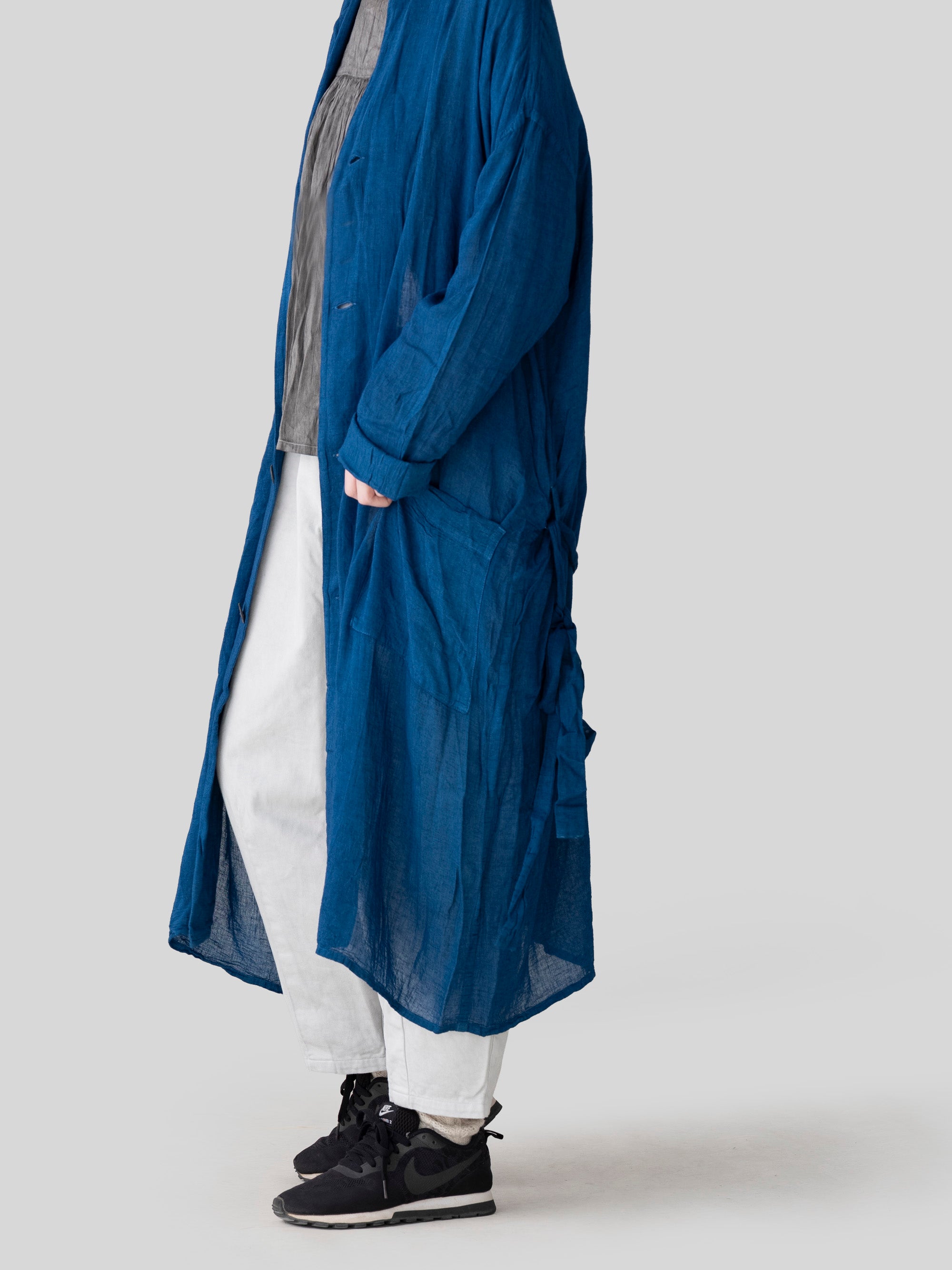 宝島染工/レーヨンリネンワークコート/乙なもの