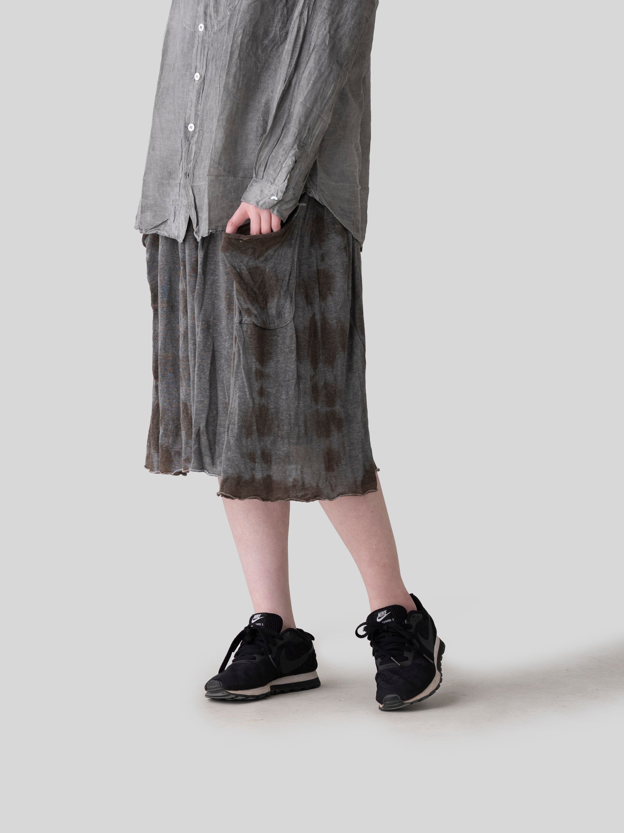 宝島染工/リネン天竺キュロット/乙なもの