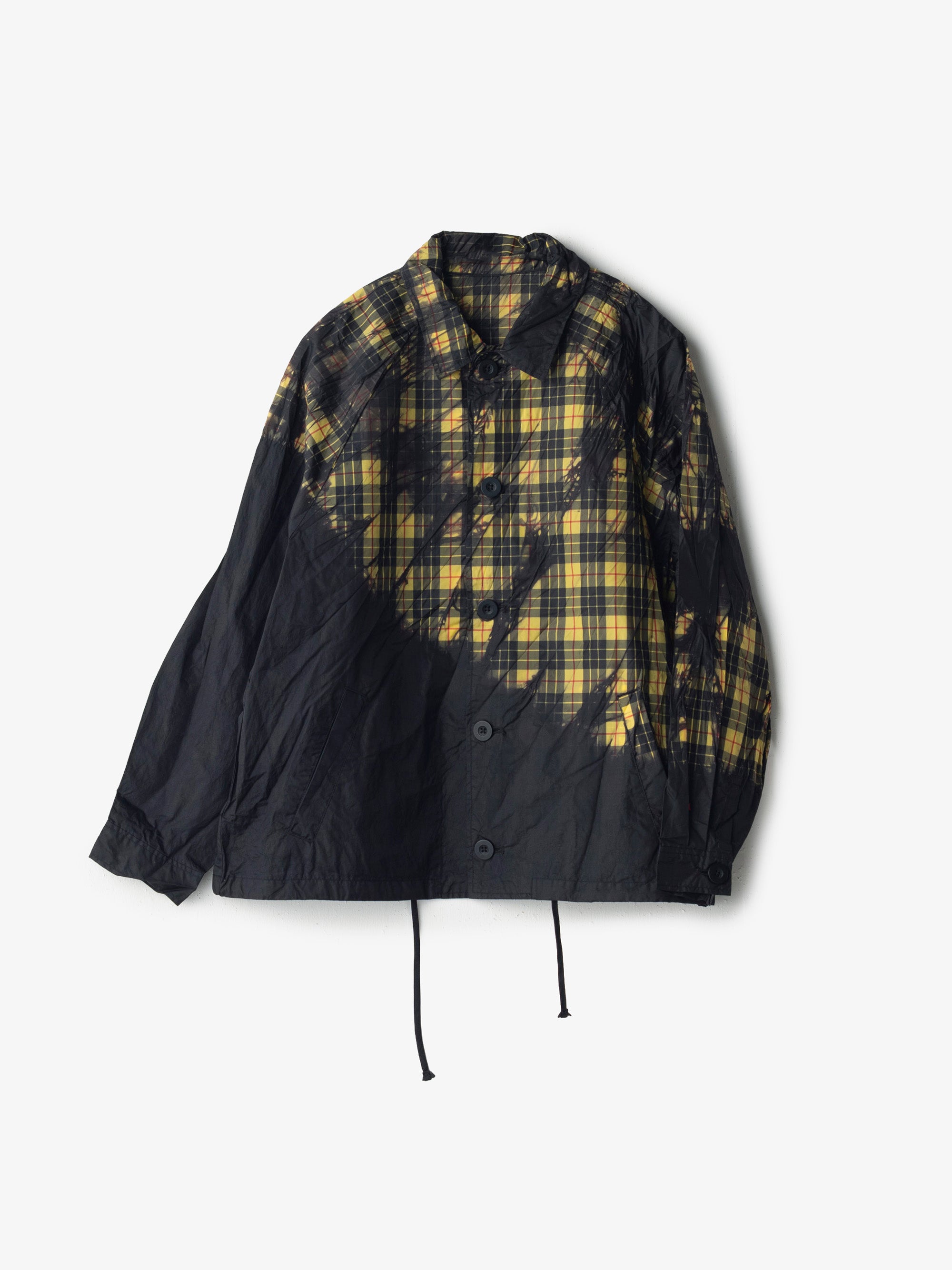 宝島染工/コーチジャケット KAGE check/乙なもの