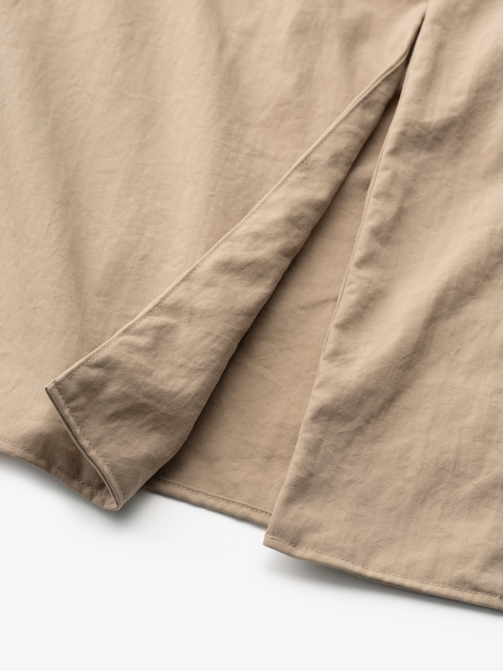 MUYA/ナイロン リバリーコート/ステンカラー