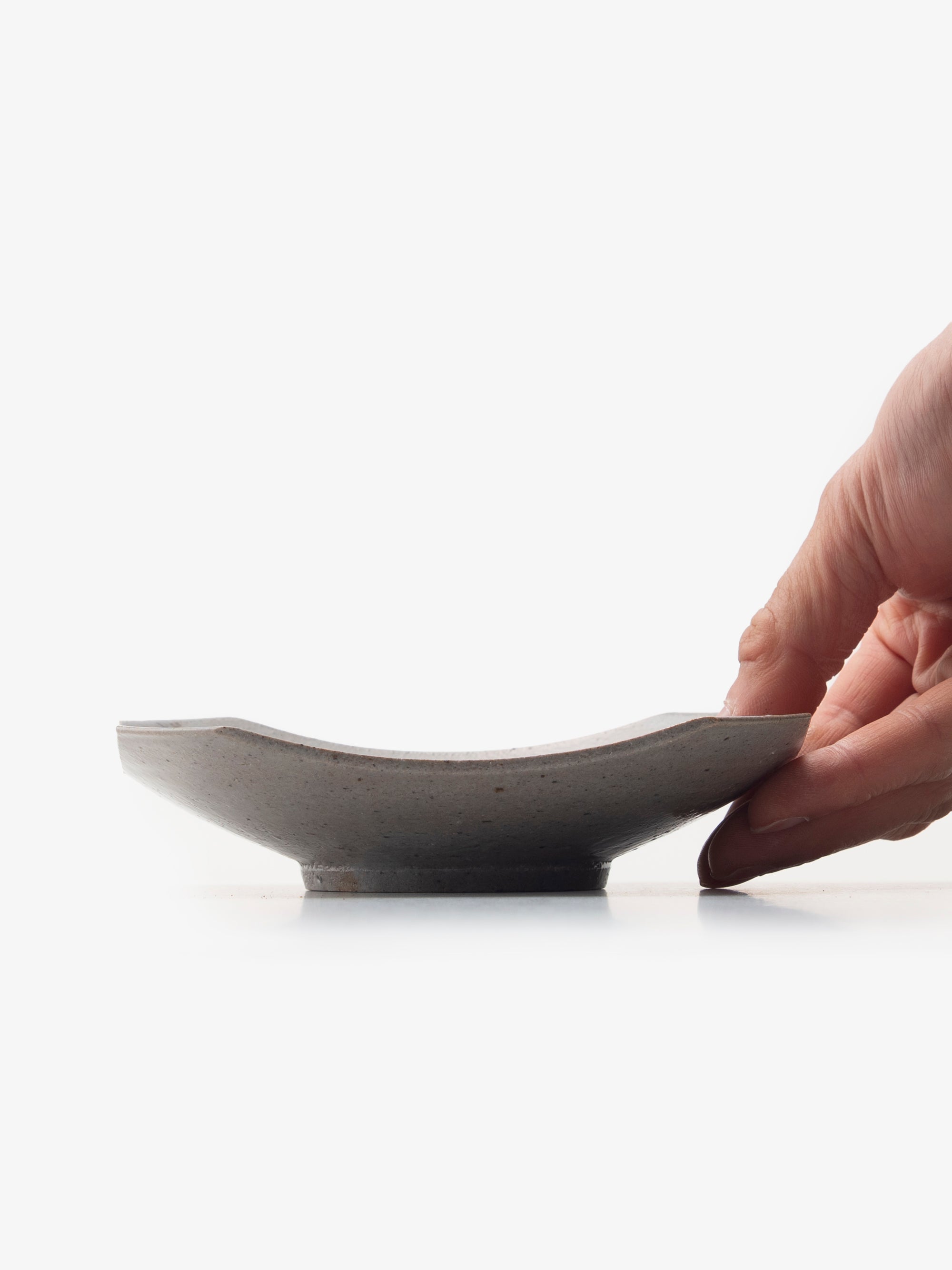 健太郎窯/堅手銘々皿