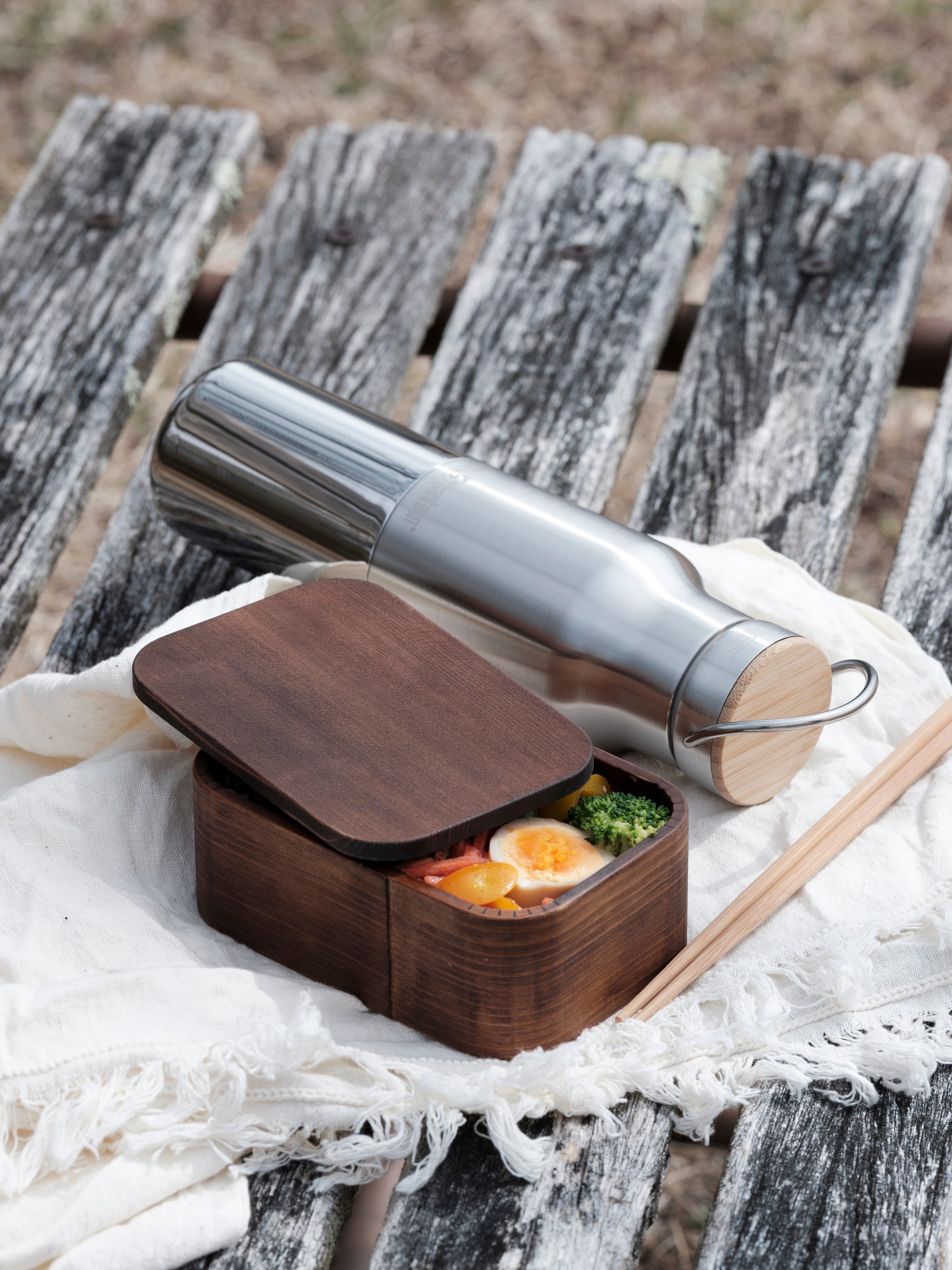 杉の木クラフト/うるしの弁当箱