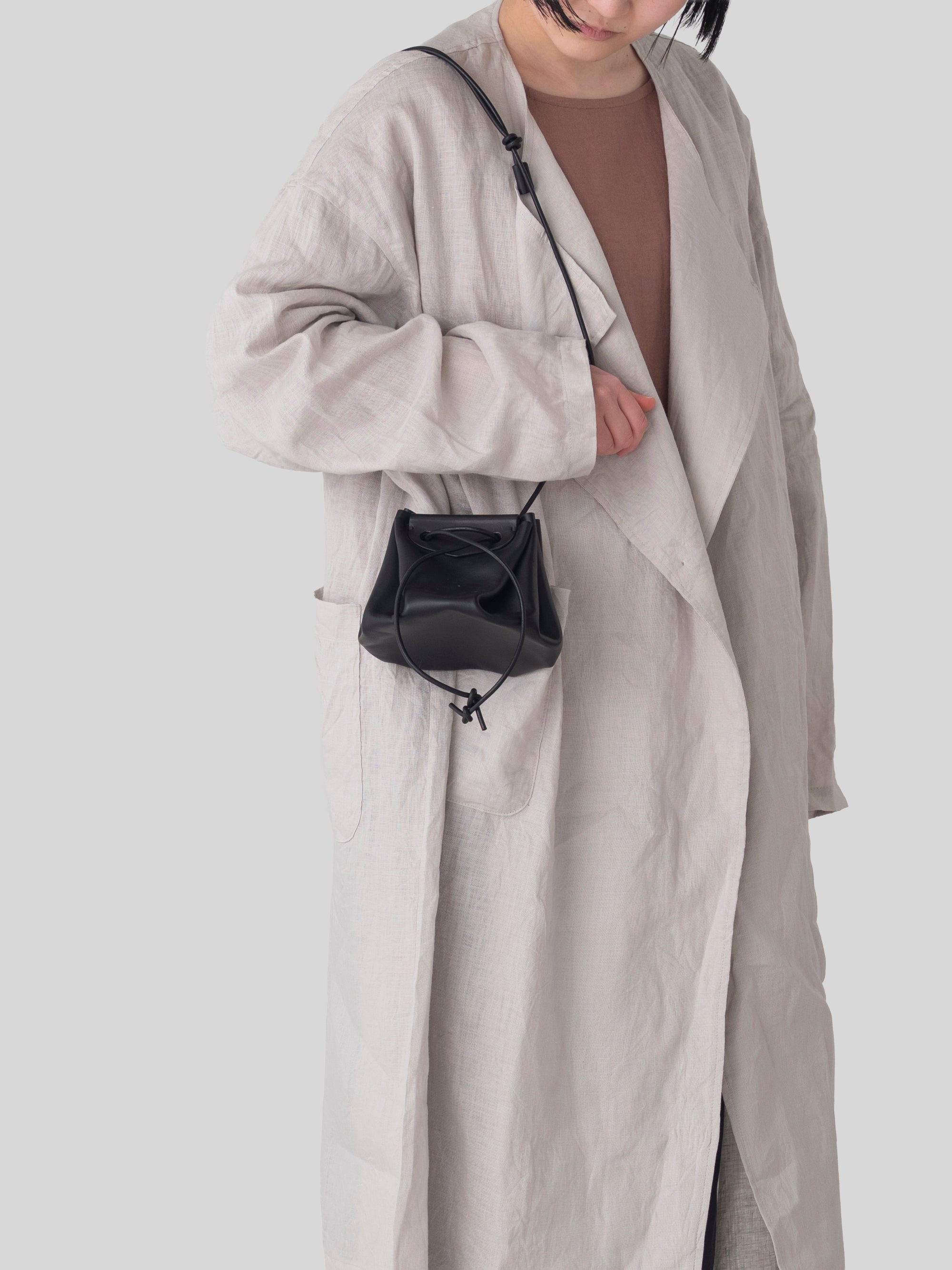 abokika/Puff Drawstring Bag/Medium