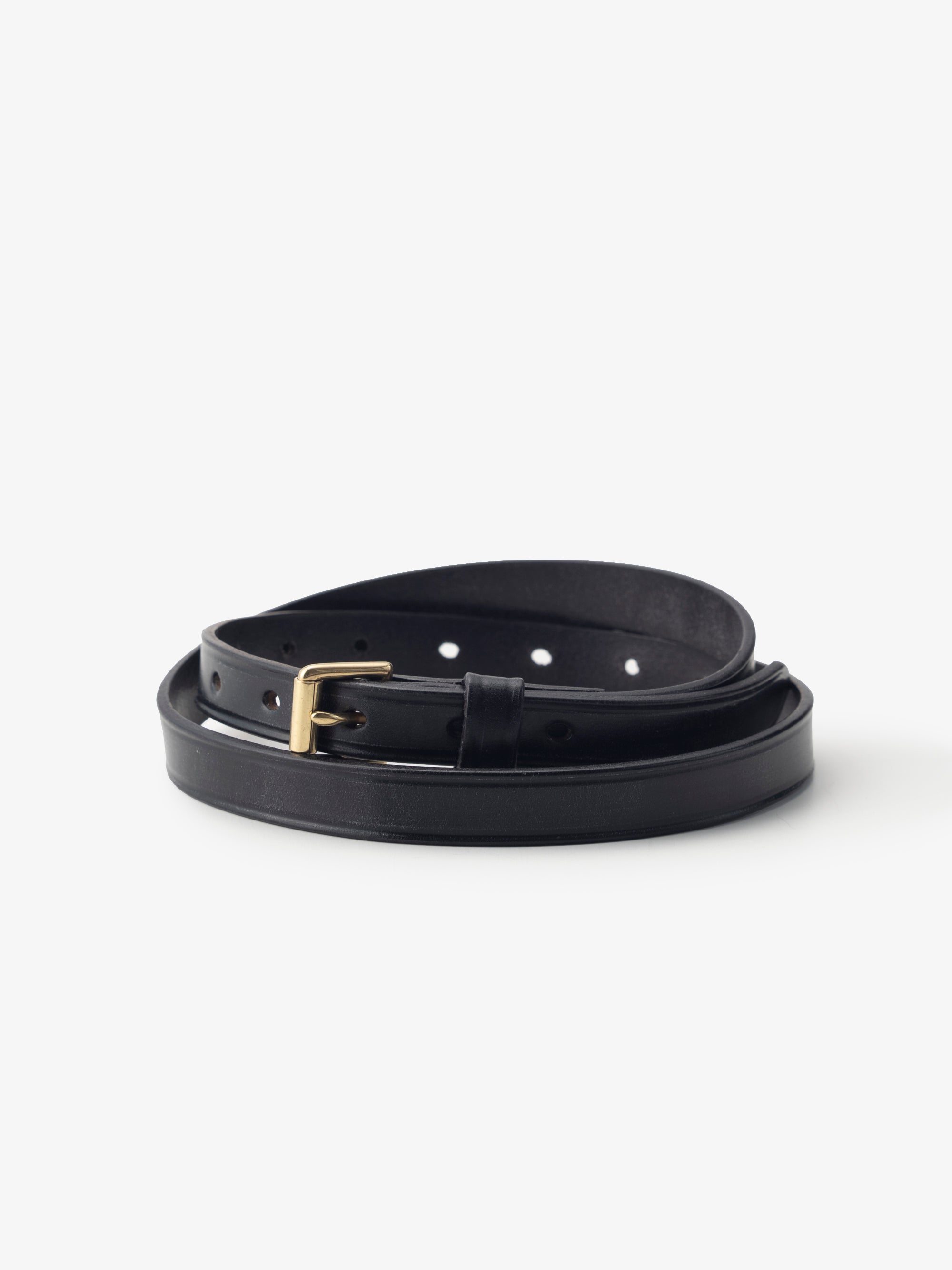 Martin Faizey/0.75 inch/Roller Buckle Light/Weight Bridle Belt