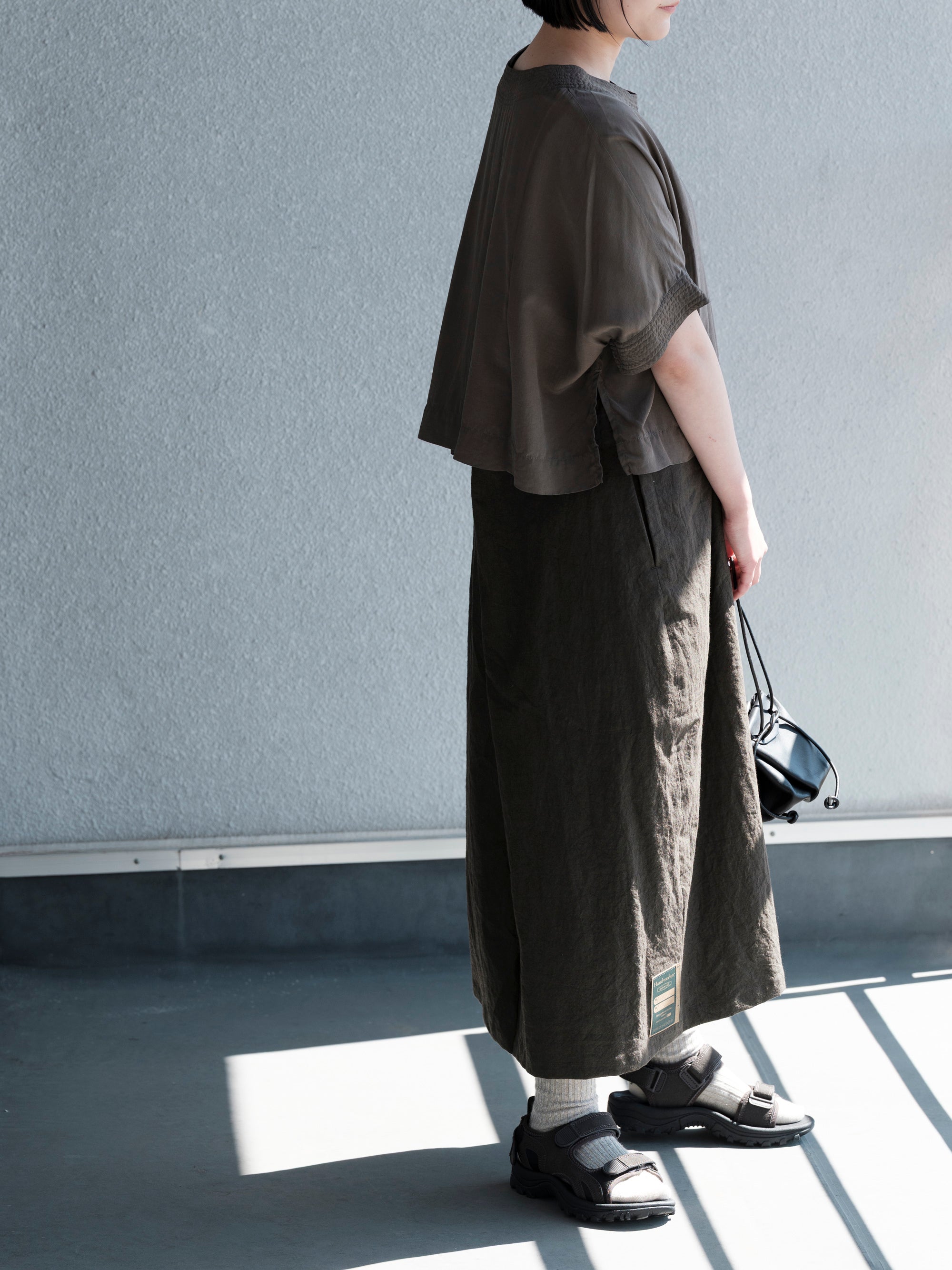 ASEEDONCLOUD/HW/pull-on dress/コットンリネン