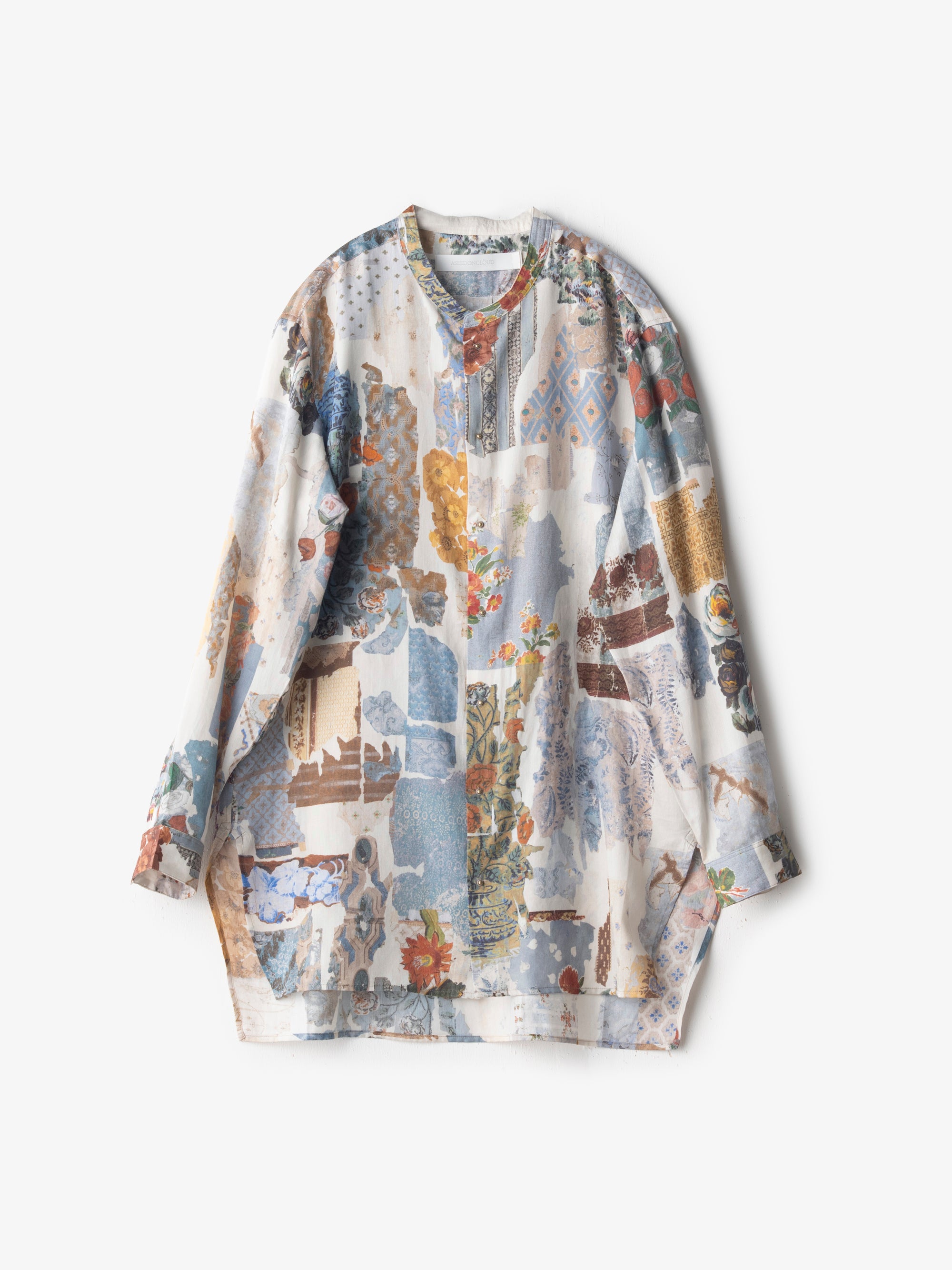 Kafusho shirt Travel memories print｜ASEEDONCLOUD