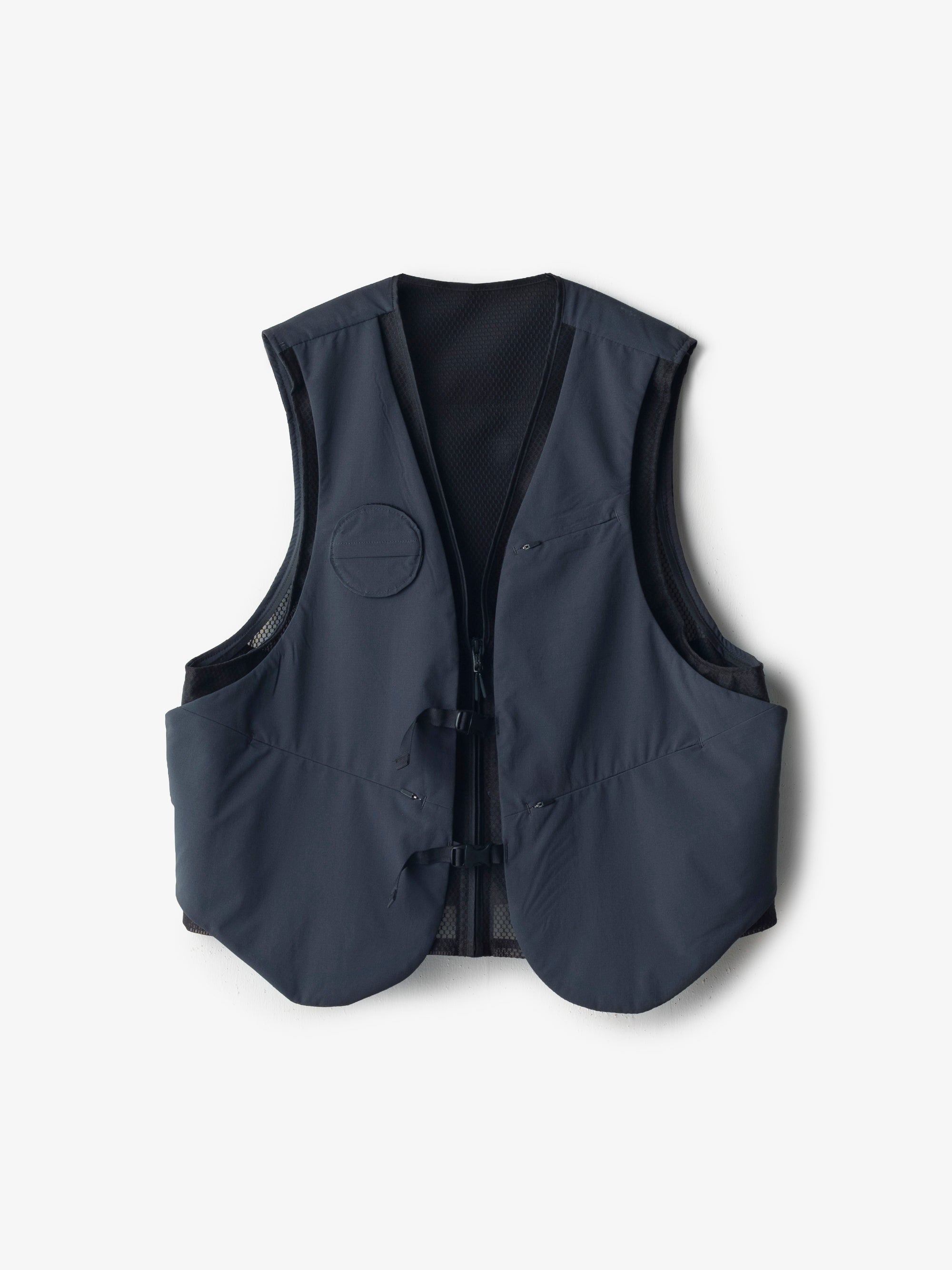 HW TS waistcoat double cloth｜ASEEDONCLOUD