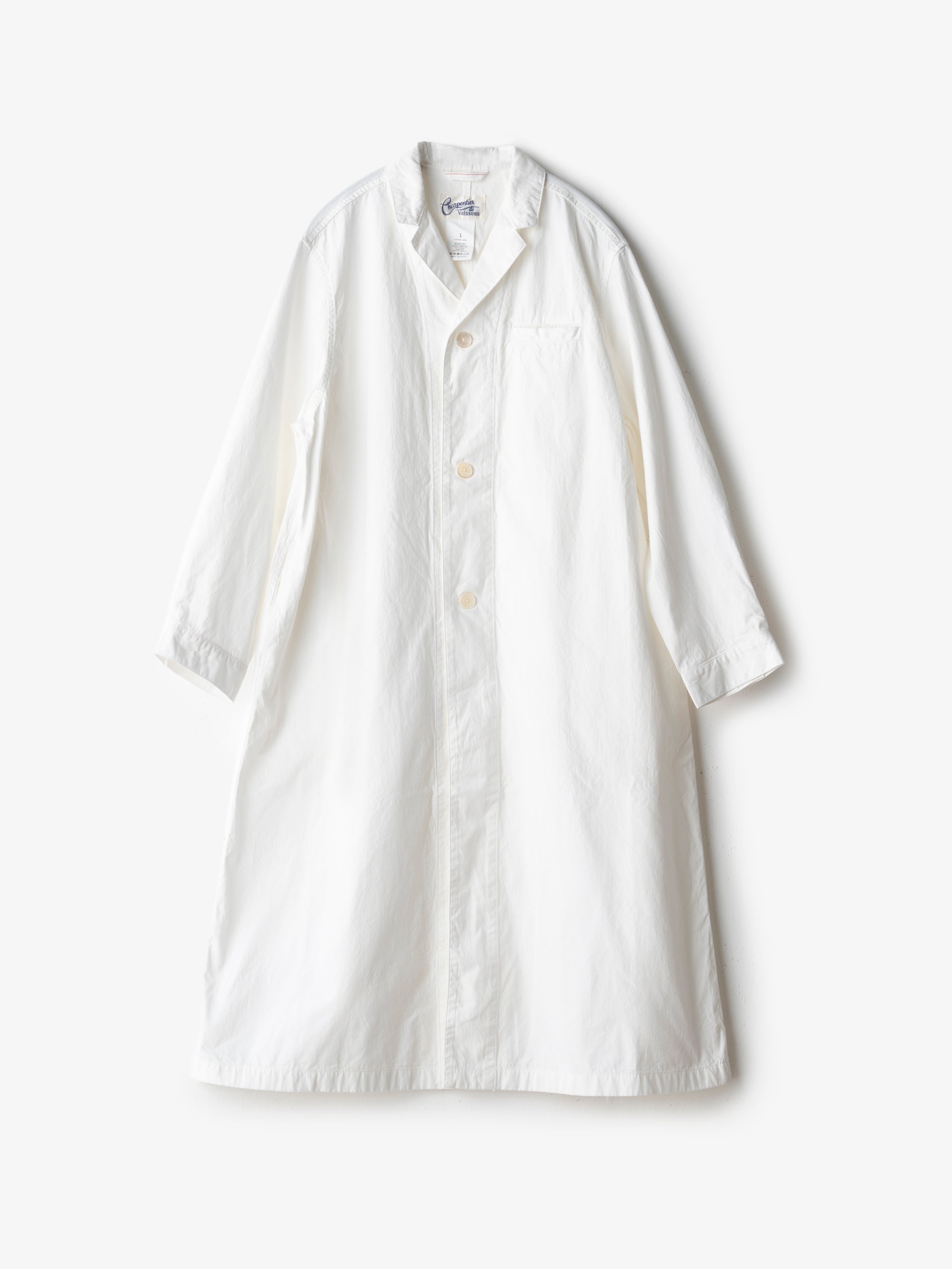 Charpentier de Vaisseau/Tracy/Selvedge Cotton Shop Coat