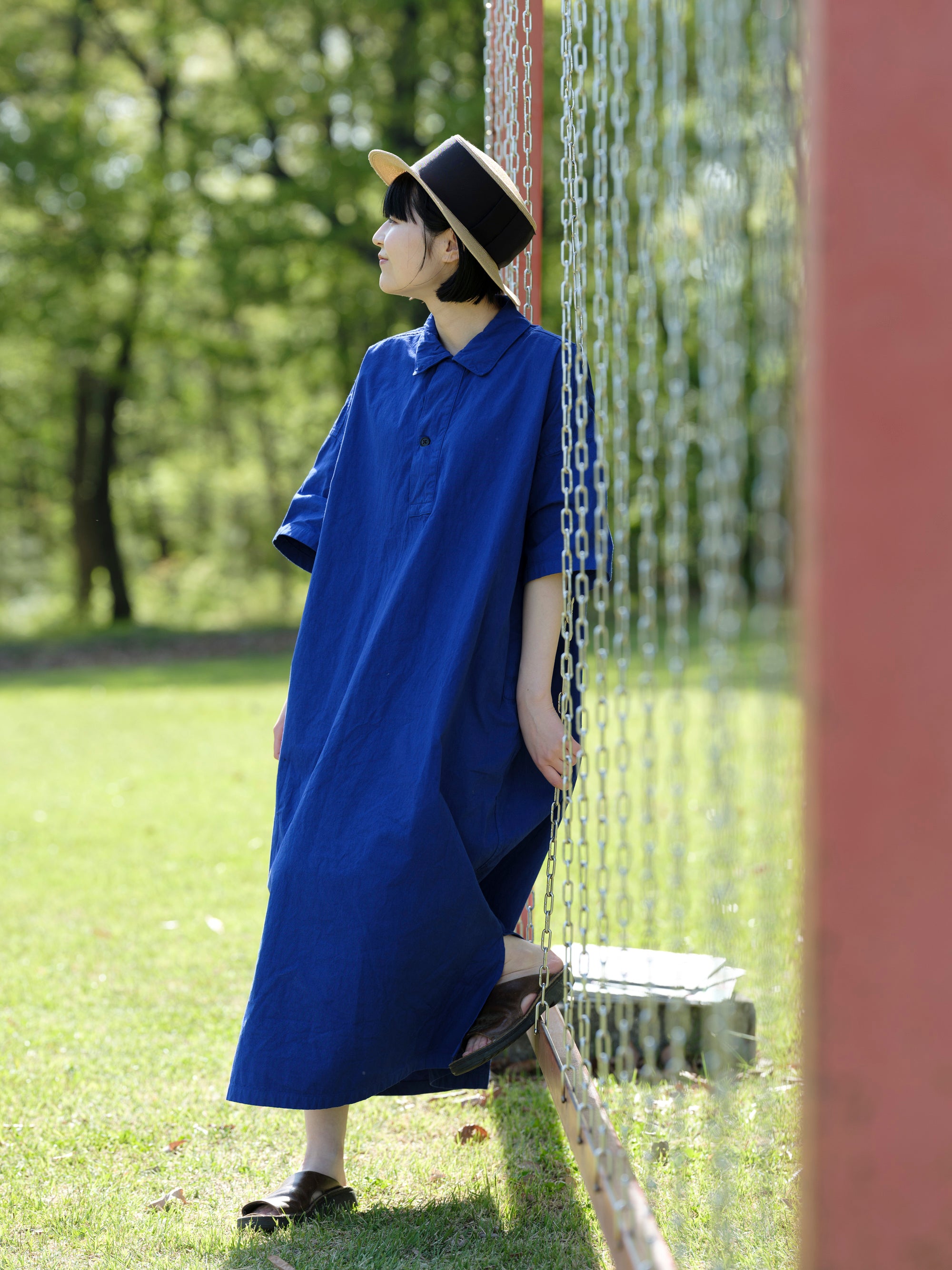 Charpentier de Vaisseau/Davy/Selvedge Cotton Dress