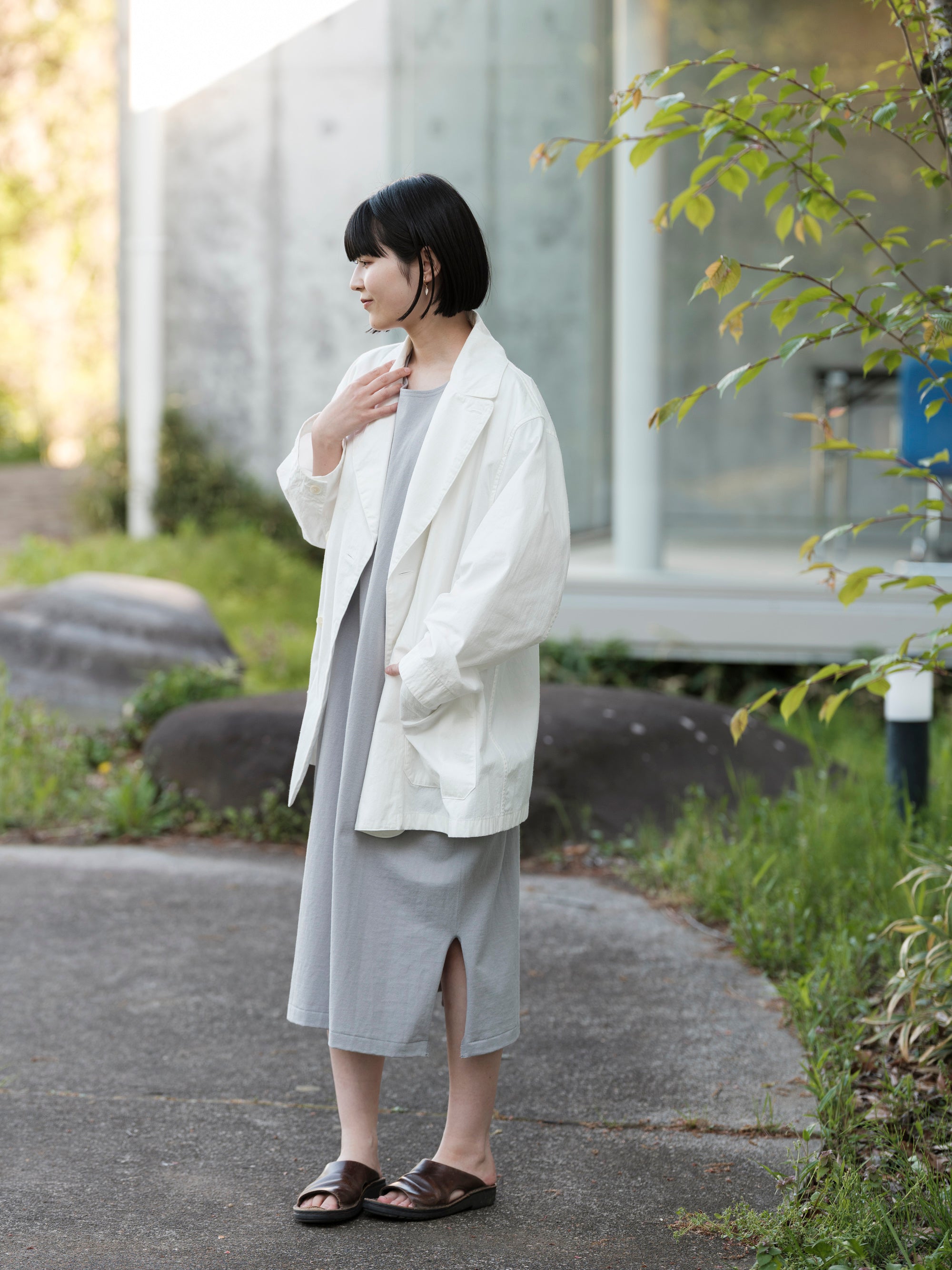 Charpentier de Vaisseau/Tanner/Selvedge Cotton Jacket