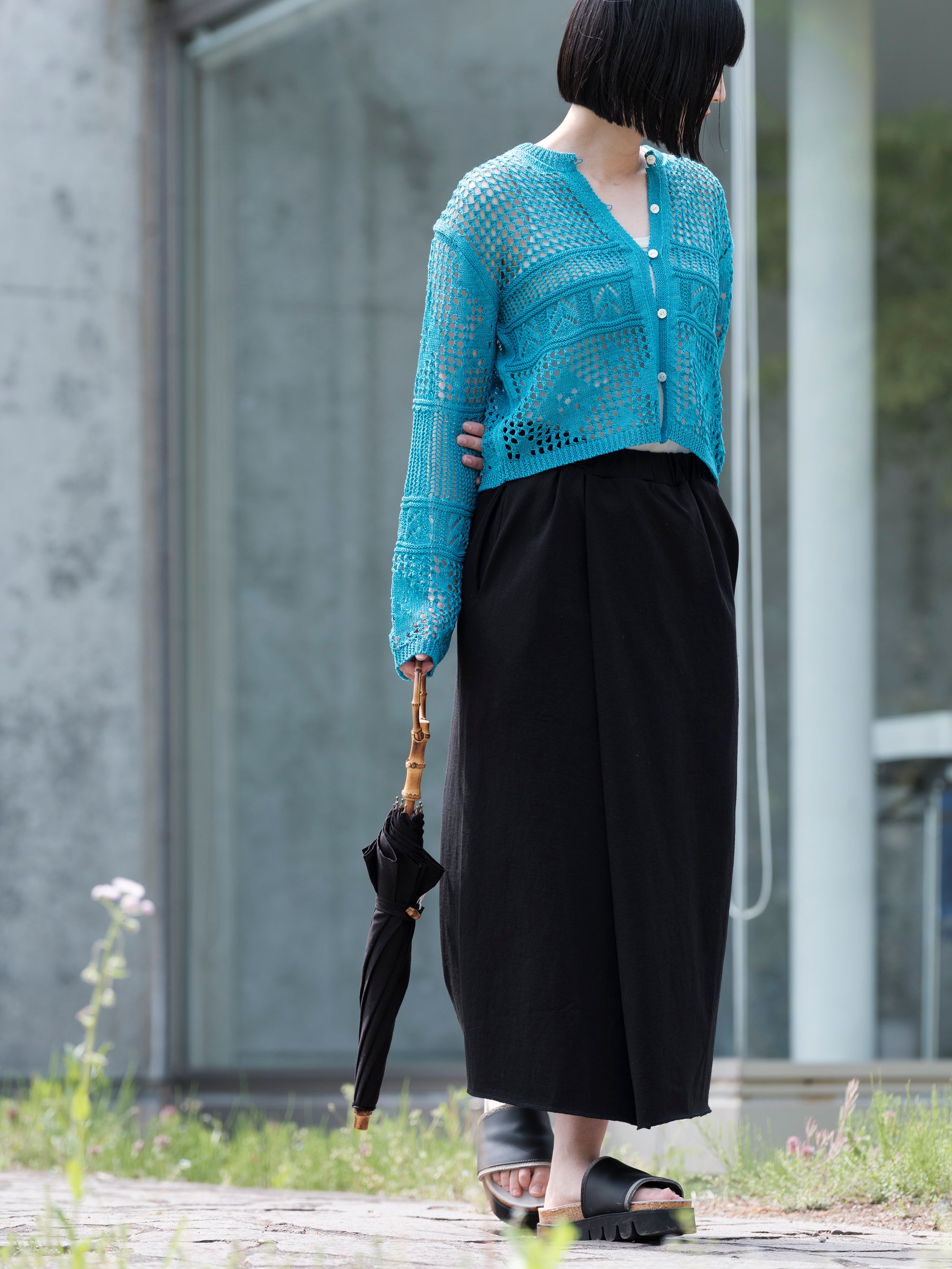 ASEEDONCLOUD/family traditions knit tops