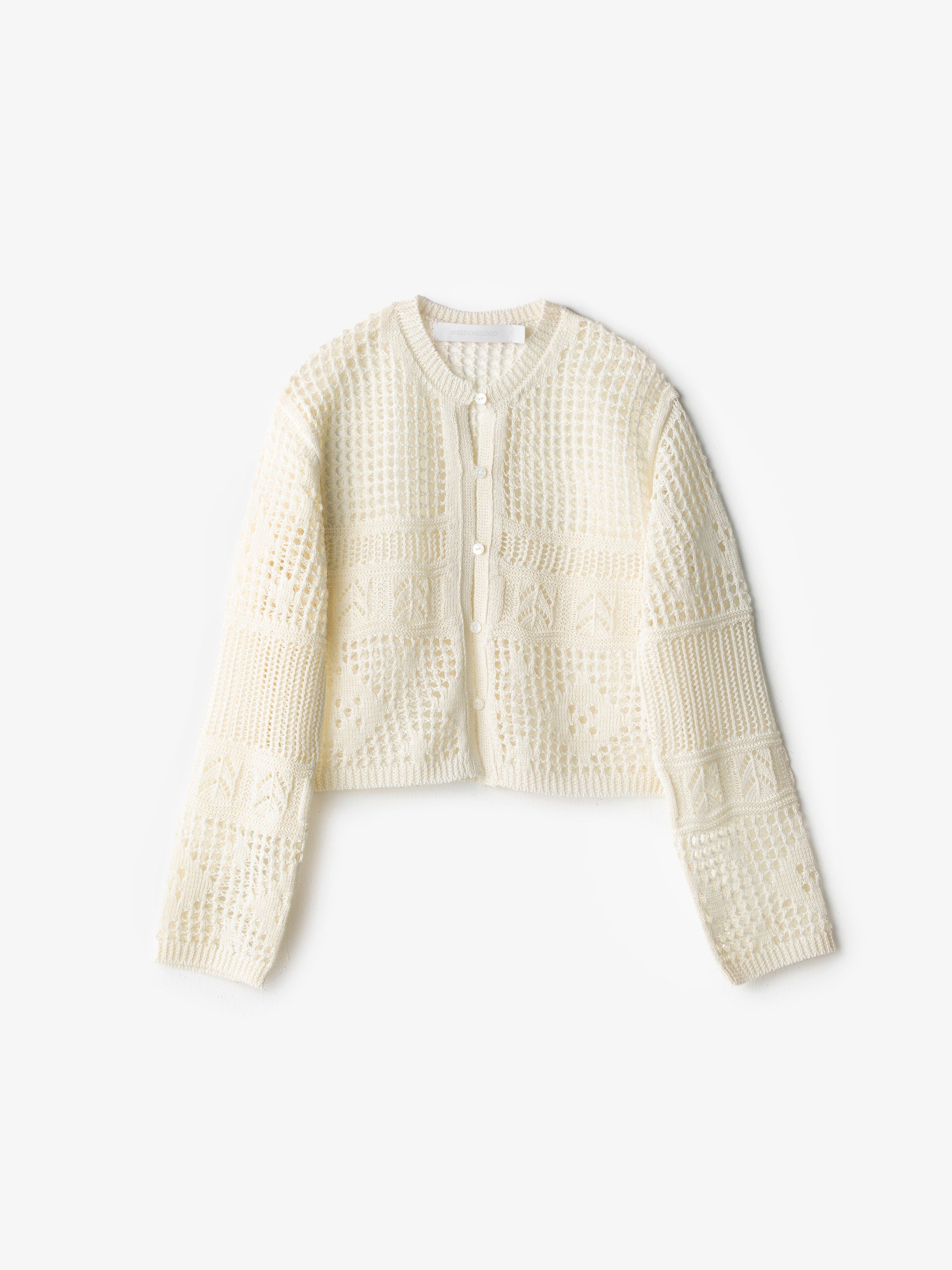 ASEEDONCLOUD/family traditions knit tops