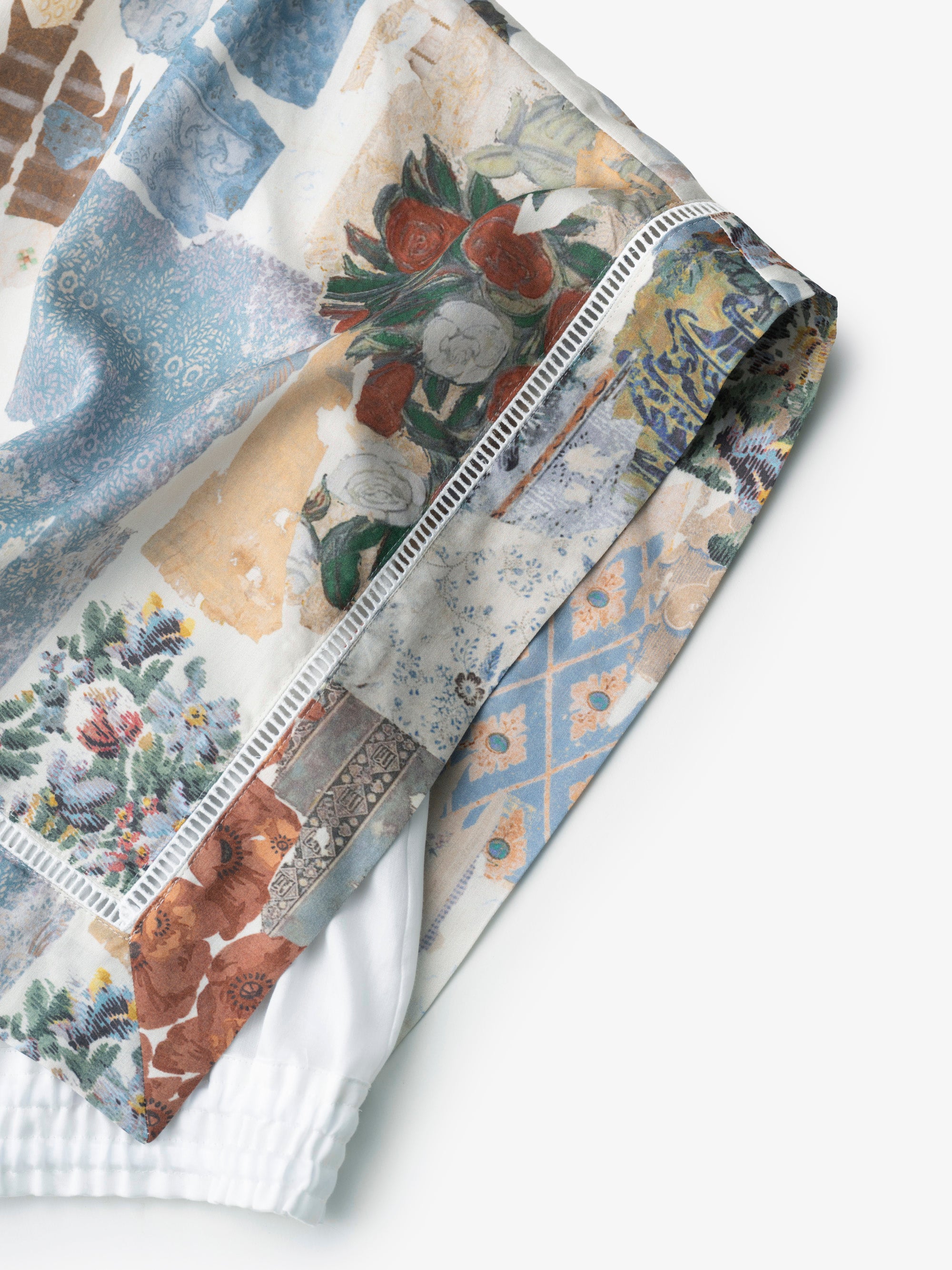 ASEEDONCLOUD/Furoshiki Blouse/Travel memories print