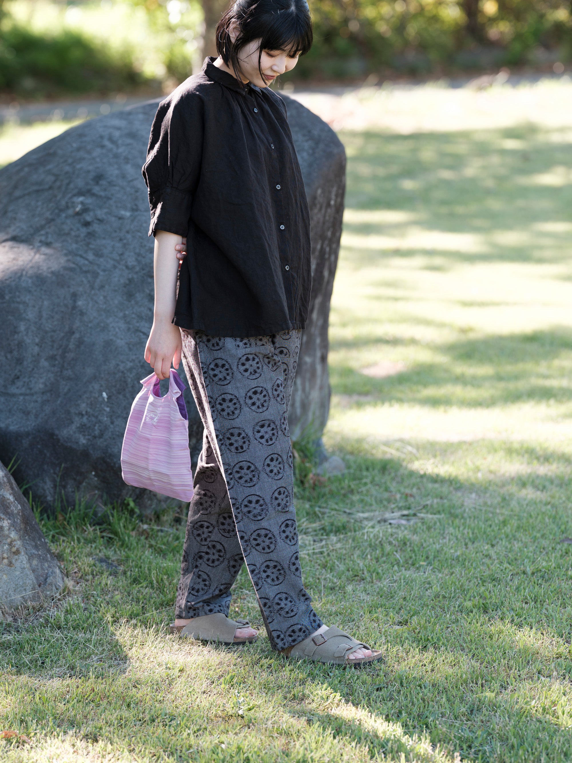 Honnete/H/SLV Gather Shirt