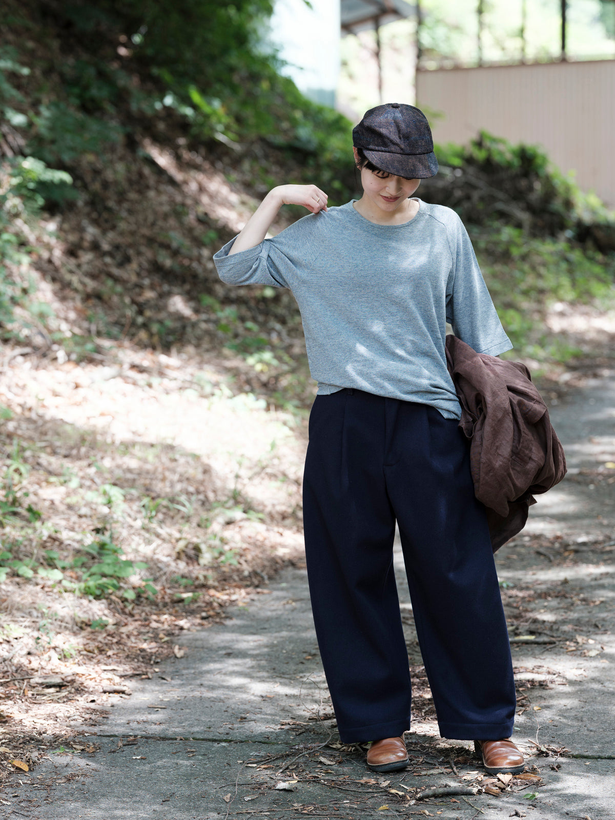 tamaki niime/NI CAP cotton